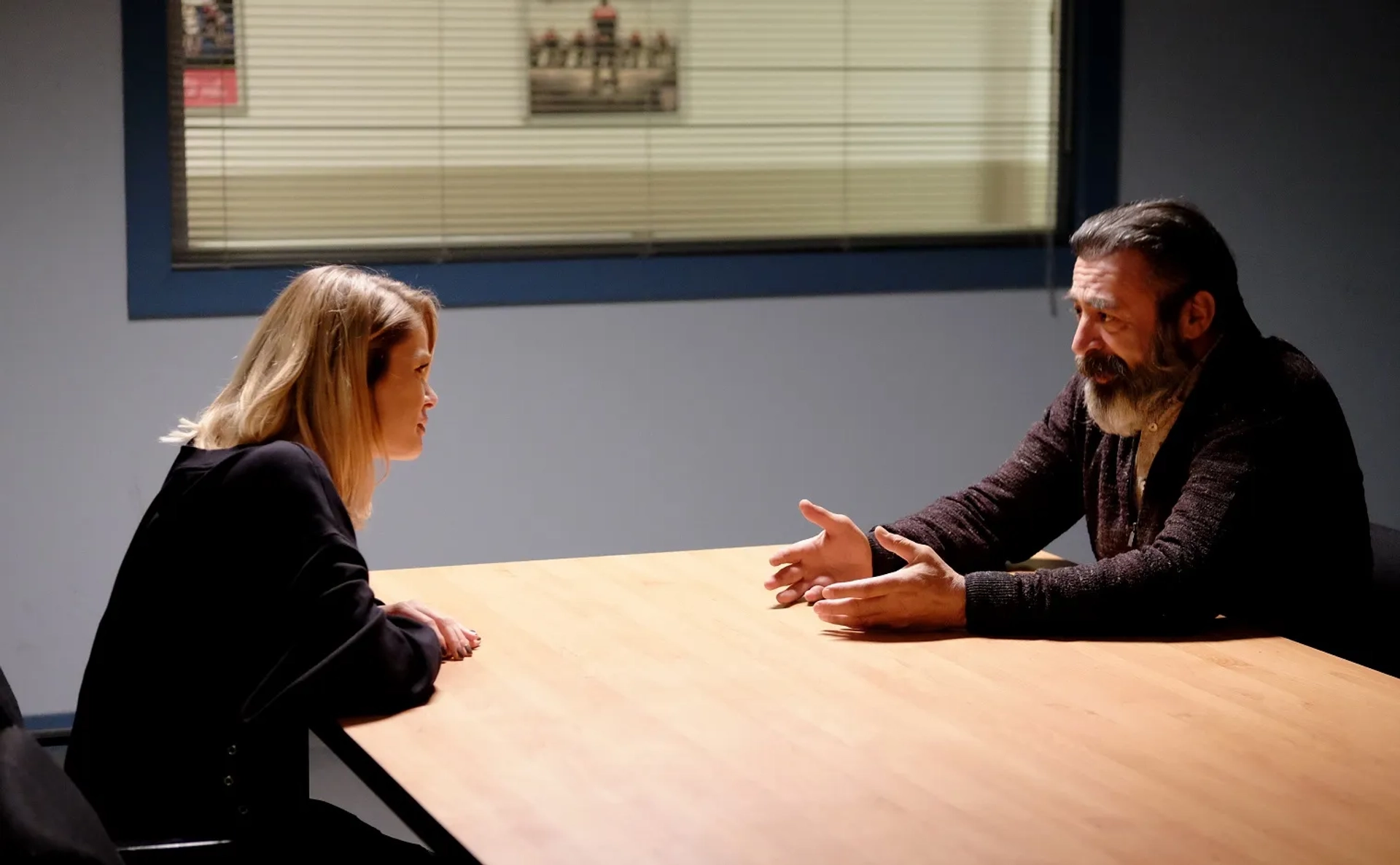 Levent Ülgen and Burcu Biricik in Kuzgun: 7.Bölüm (2019)