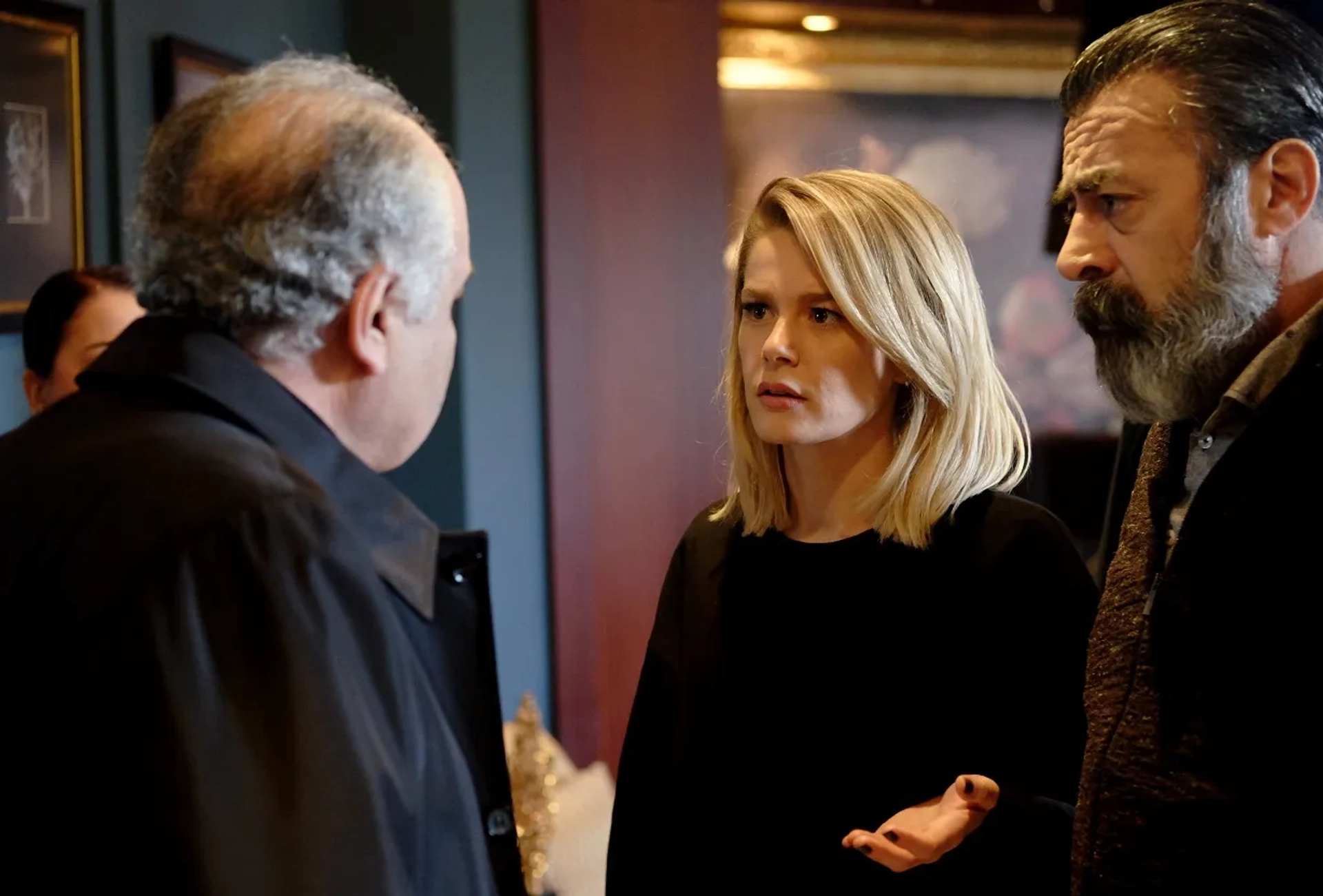 Levent Ülgen and Burcu Biricik in Kuzgun (2019)