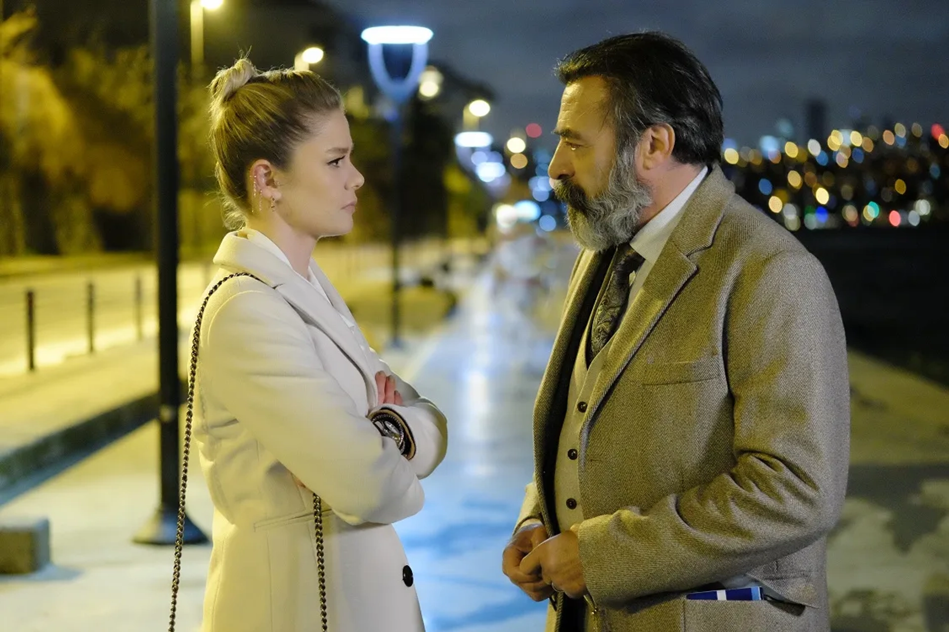 Levent Ülgen and Burcu Biricik in Kuzgun (2019)