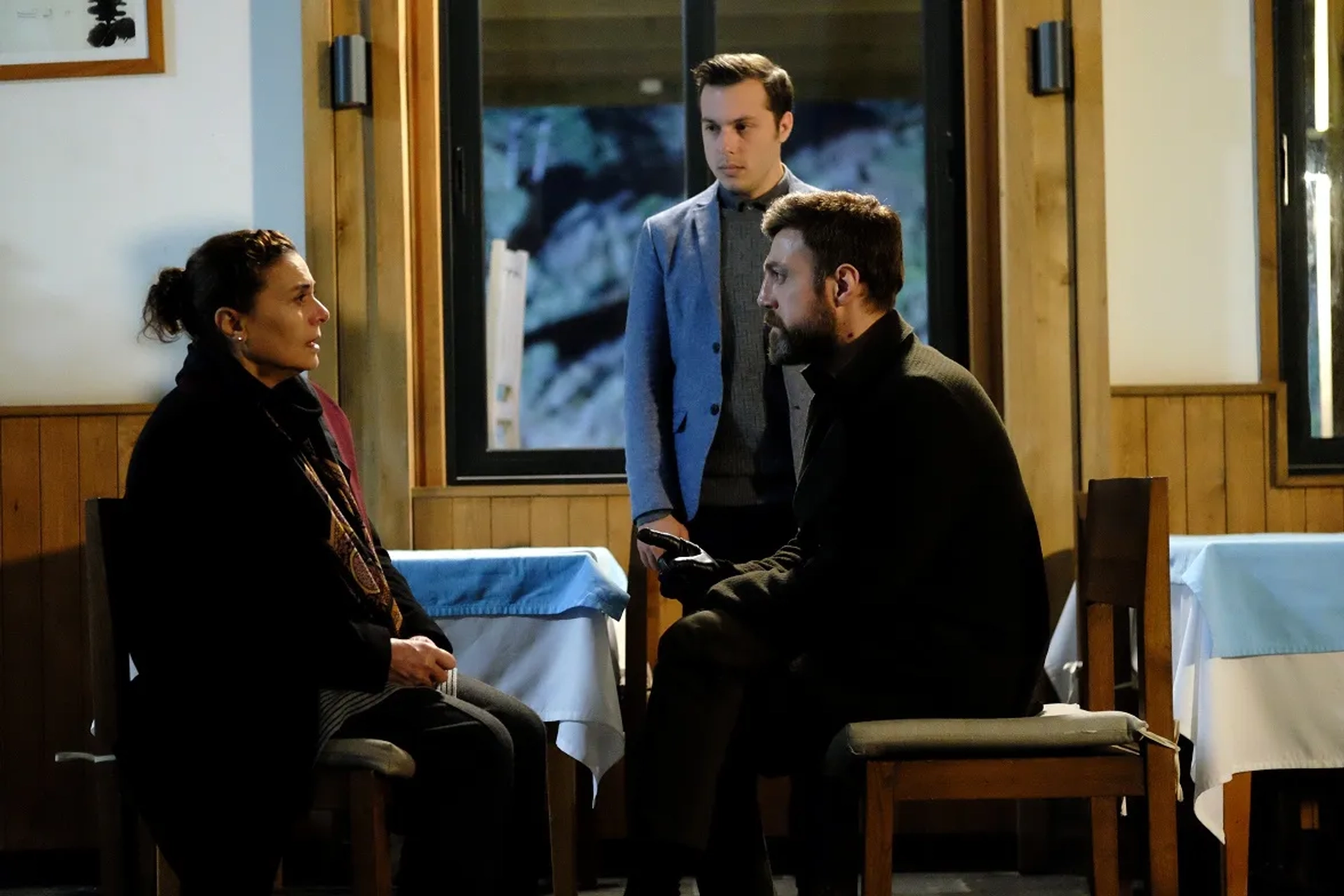 Hatice Aslan and Ahmet Varli in Kuzgun (2019)