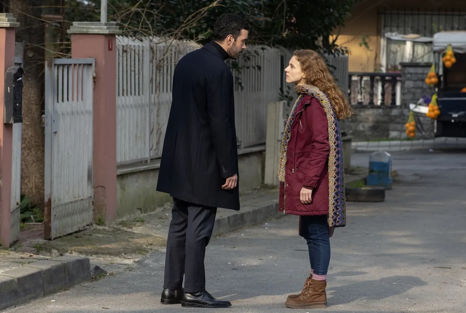 Baris Arduç and Ahsen Eroglu in Kuzgun (2019)