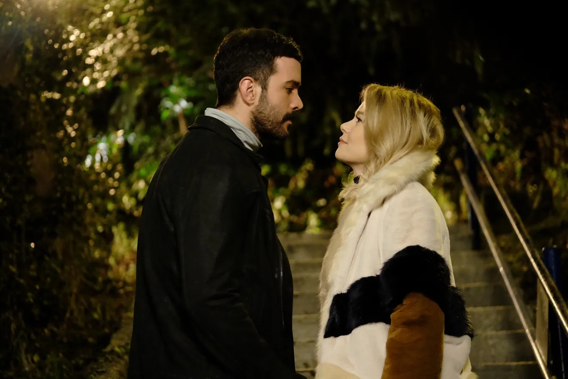 Burcu Biricik and Baris Arduç in Kuzgun (2019)