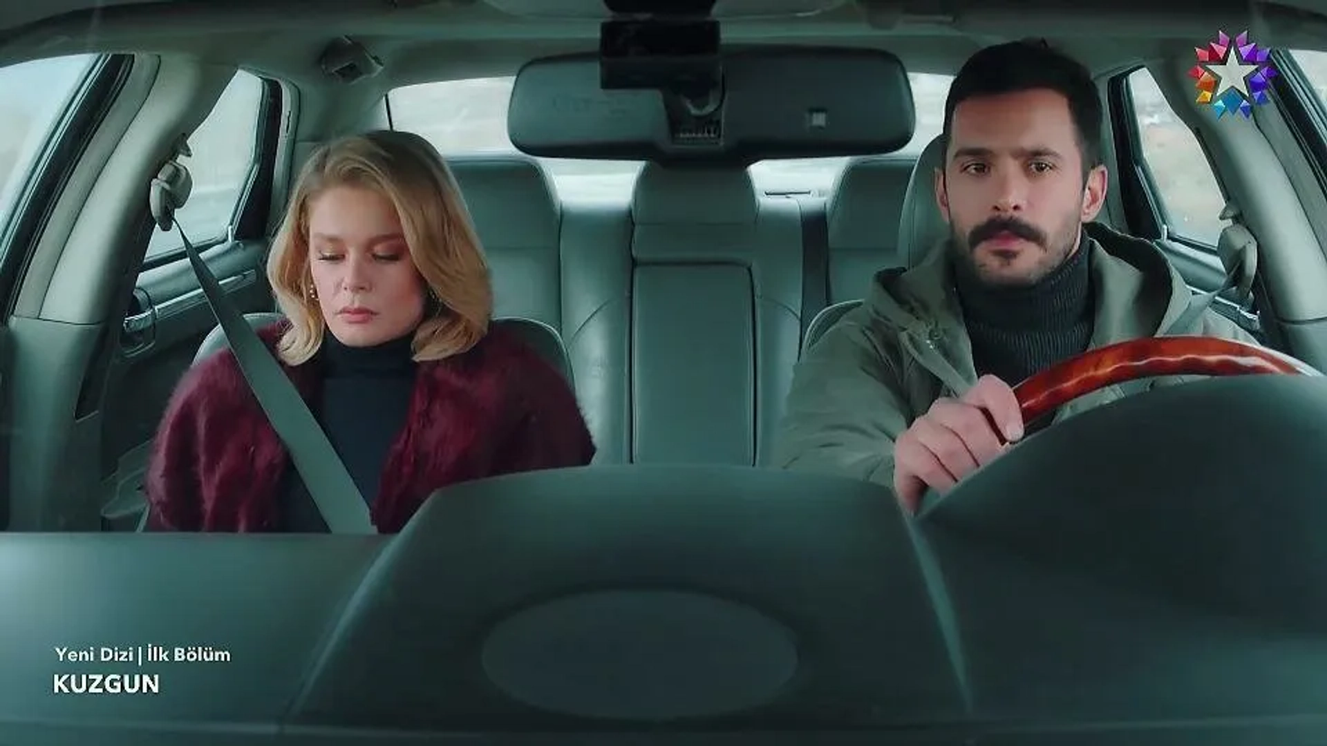 Burcu Biricik and Baris Arduç in Kuzgun (2019)