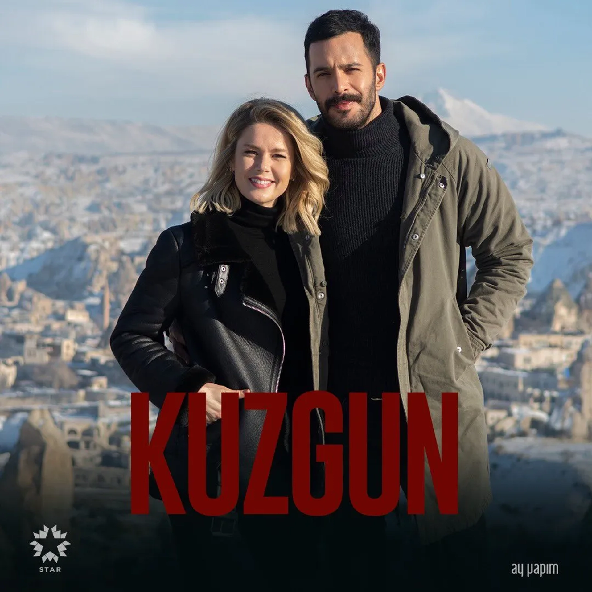 Burcu Biricik and Baris Arduç in Kuzgun (2019)