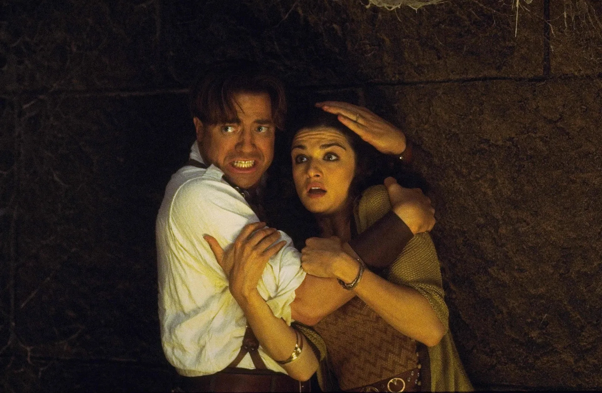 Brendan Fraser and Rachel Weisz in The Mummy Returns (2001)