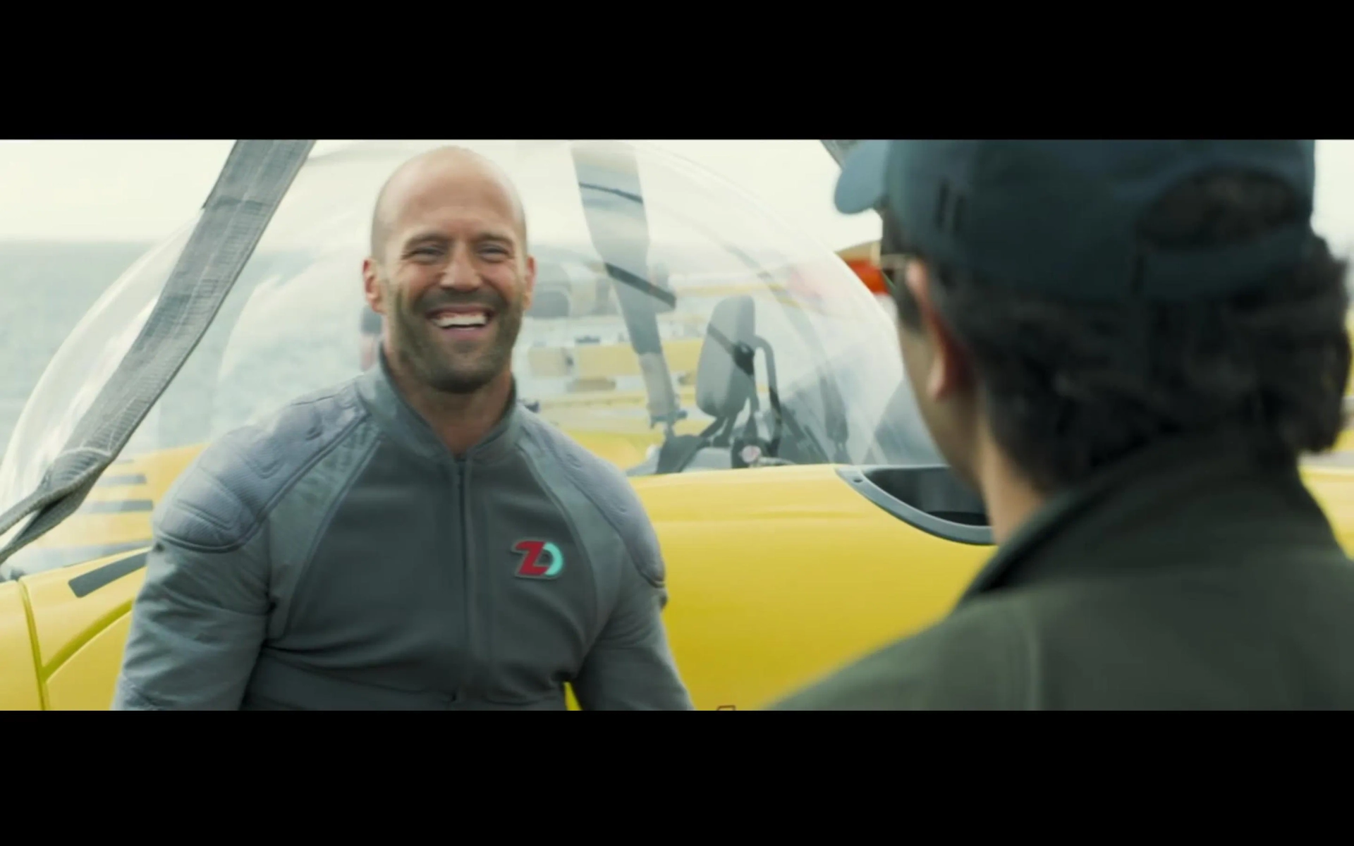 Jason Statham and Cliff Curtis in The Meg (2018)