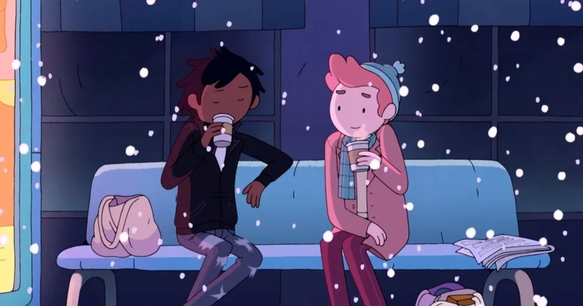 Andrew Rannells and Donald Glover in Adventure Time: Fionna & Cake (2023)