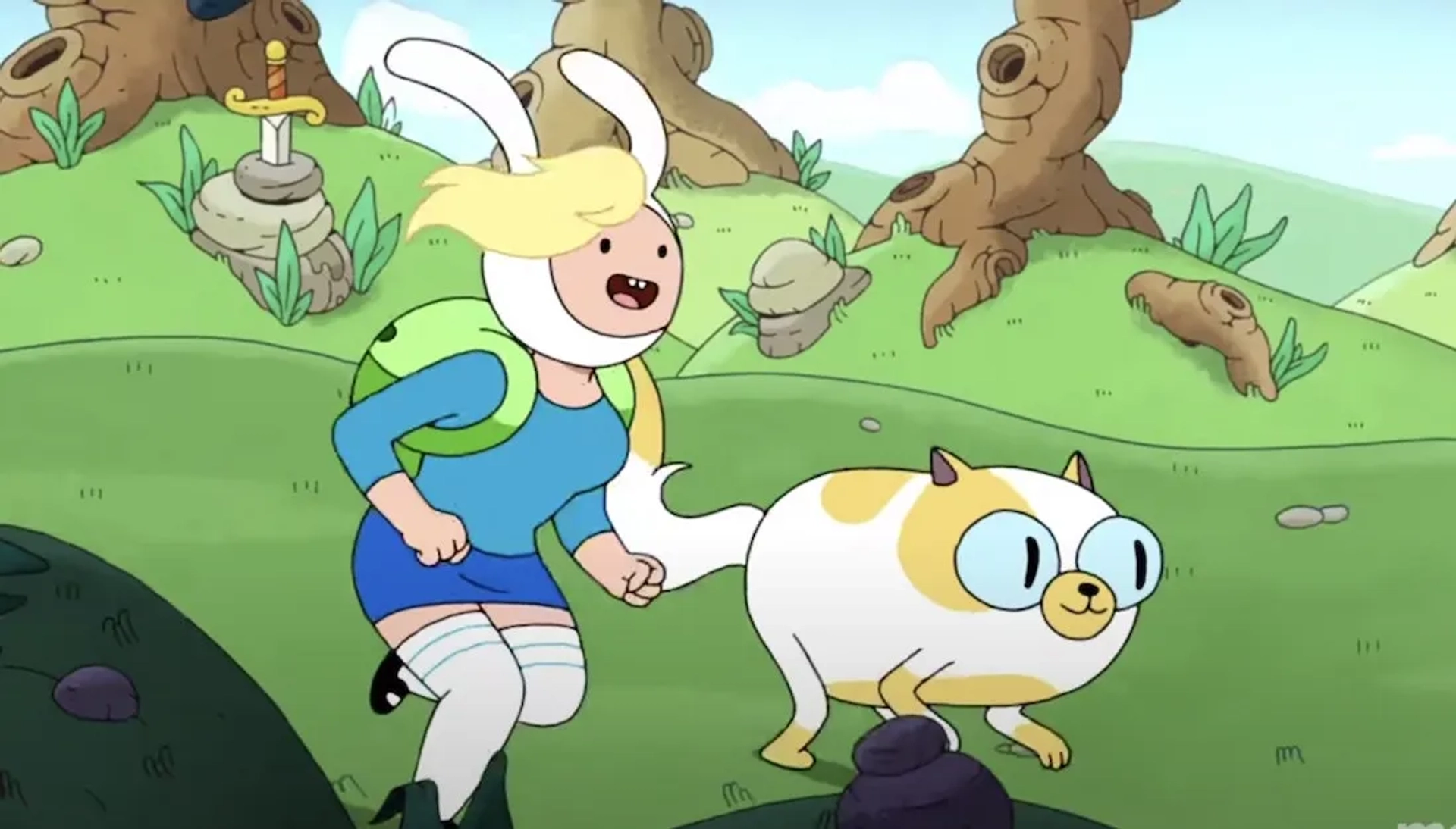 Roz Ryan and Madeleine Martin in Adventure Time: Fionna & Cake (2023)