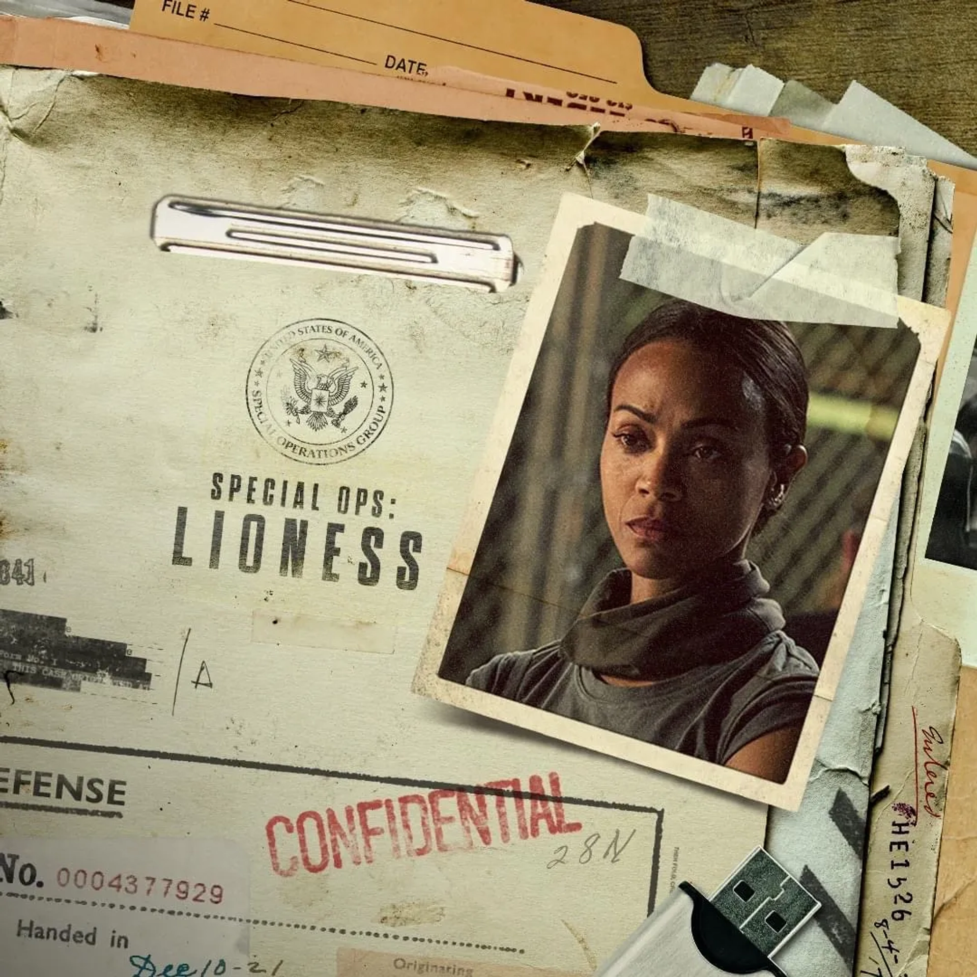 Zoe Saldana in Lioness (2023)