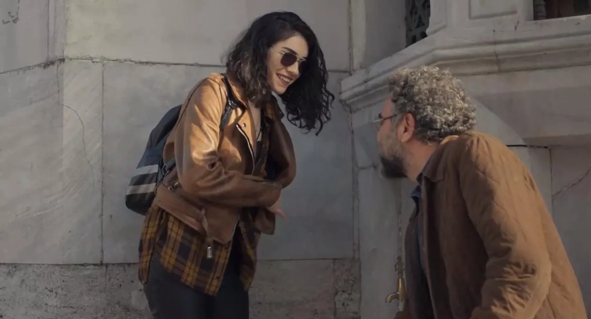 Yurdaer Okur and Hazar Ergüçlü in The Protector (2018)