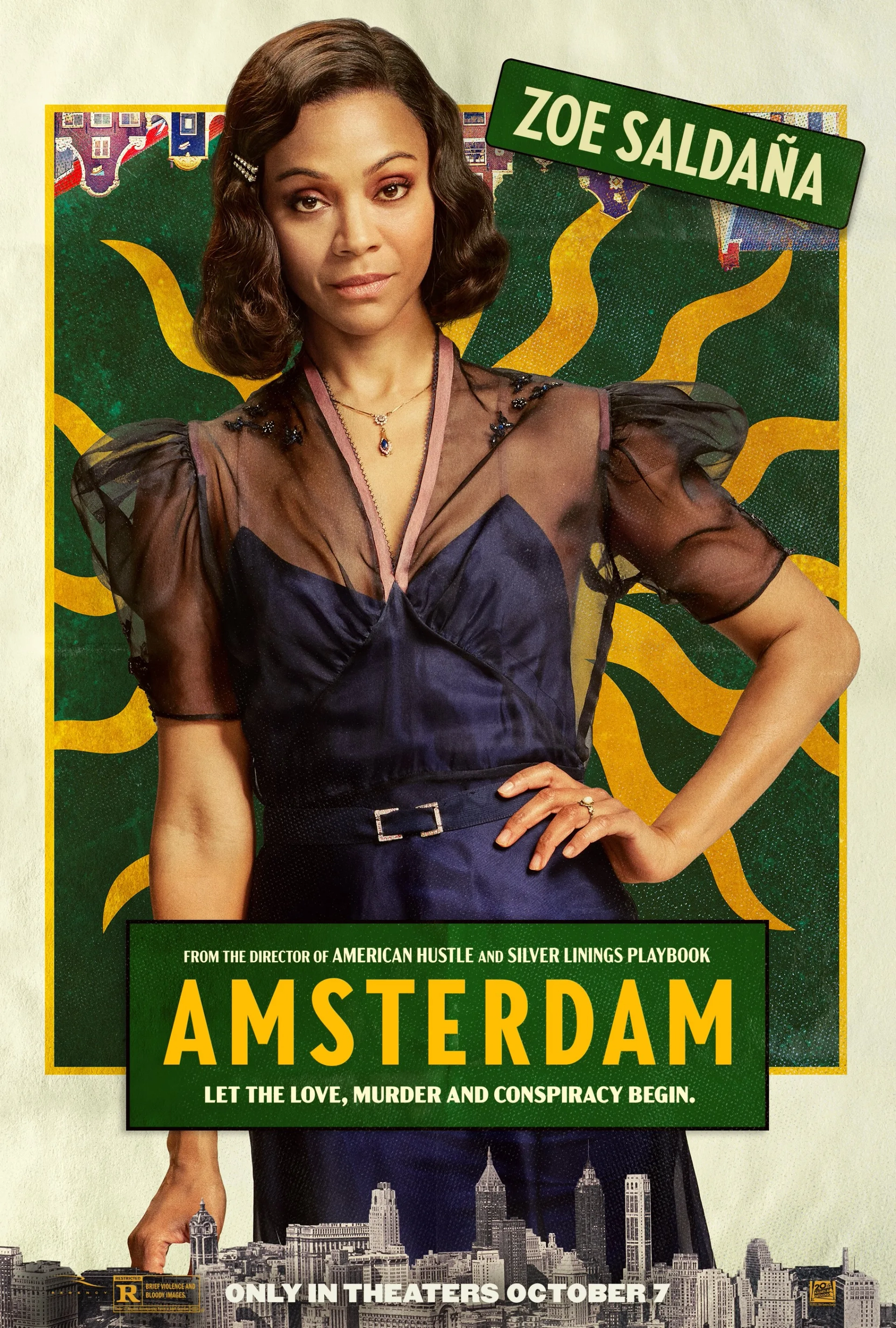 Zoe Saldana in Amsterdam (2022)