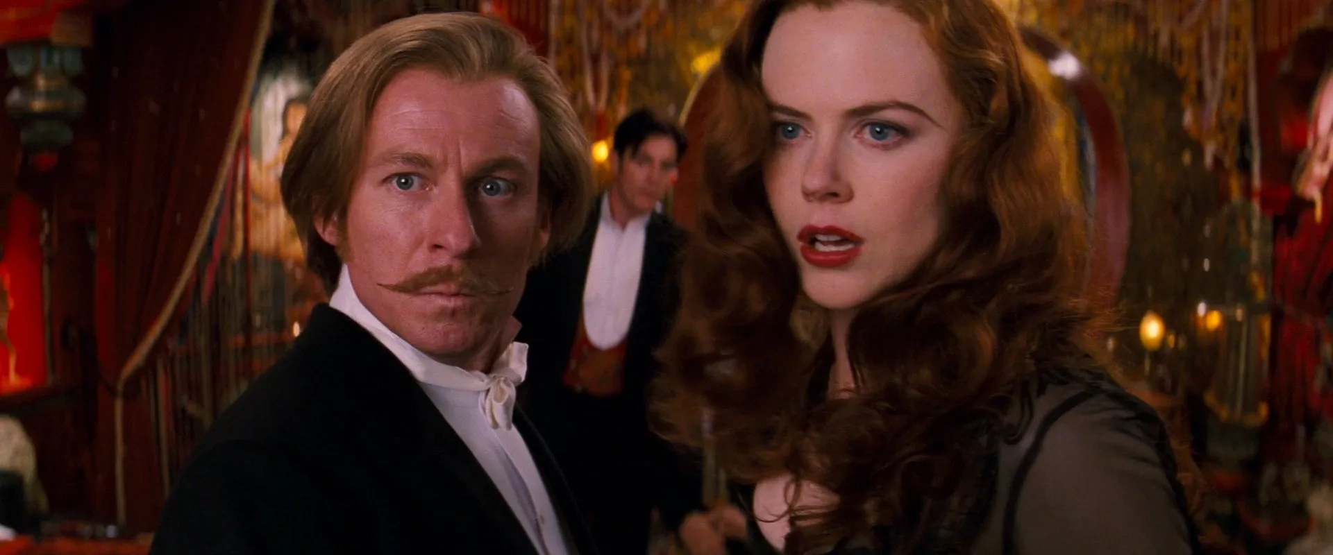 Nicole Kidman and Richard Roxburgh in Moulin Rouge! (2001)