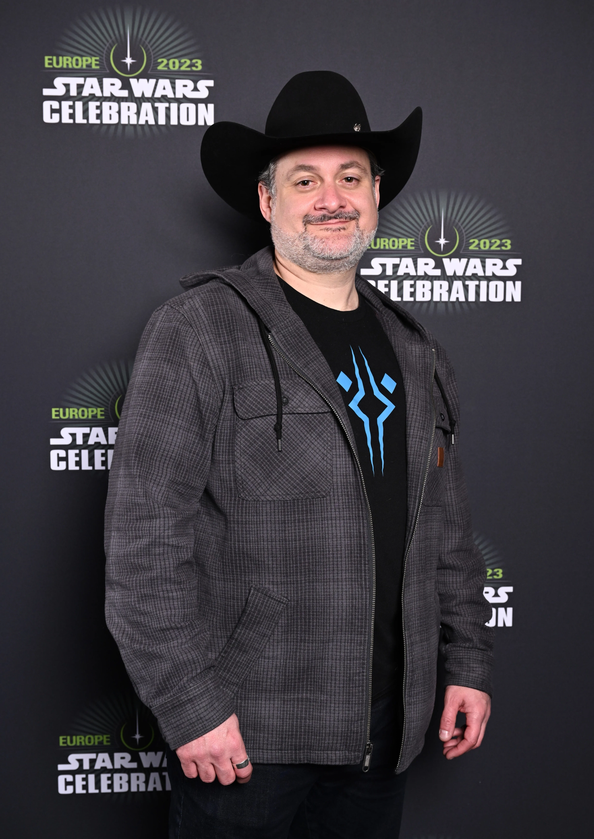 Dave Filoni at an event for Ahsoka (2023)