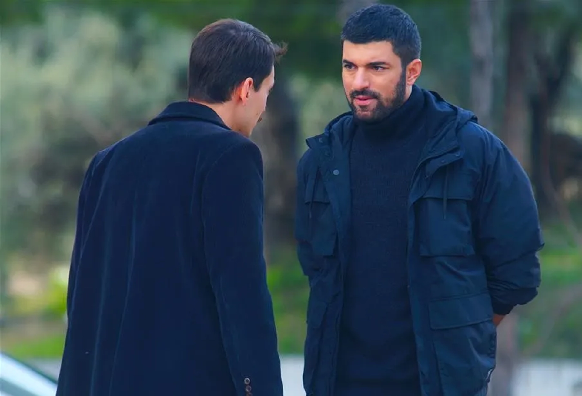 Engin Akyürek and Edip Tepeli in The Ambassador's Daughter (2019)