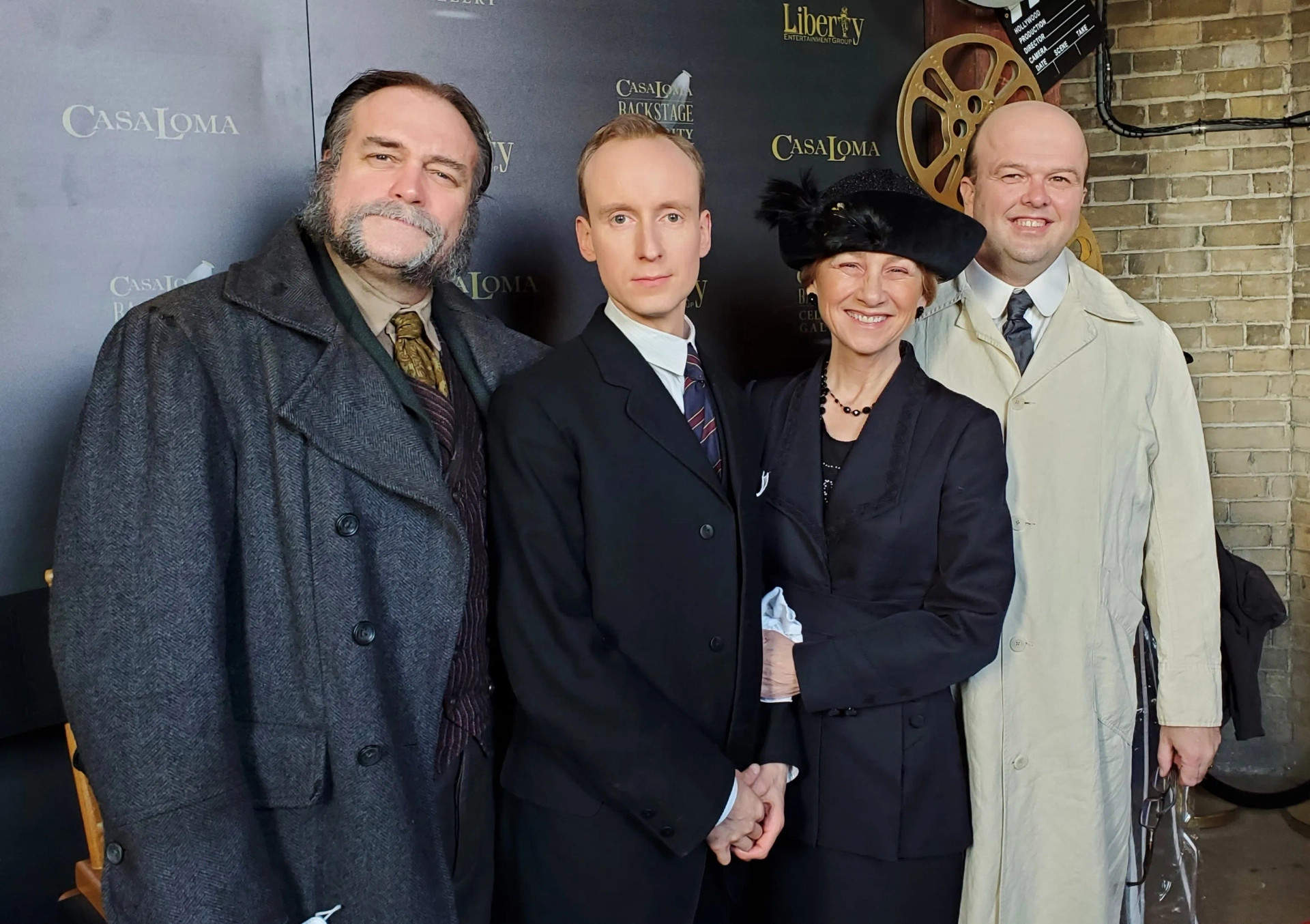 David Hewlett, Cory Bertrand, Brigitte Robinson, and Dean Buchanan in Guillermo del Toro's Cabinet of Curiosities: Graveyard Rats (2022)