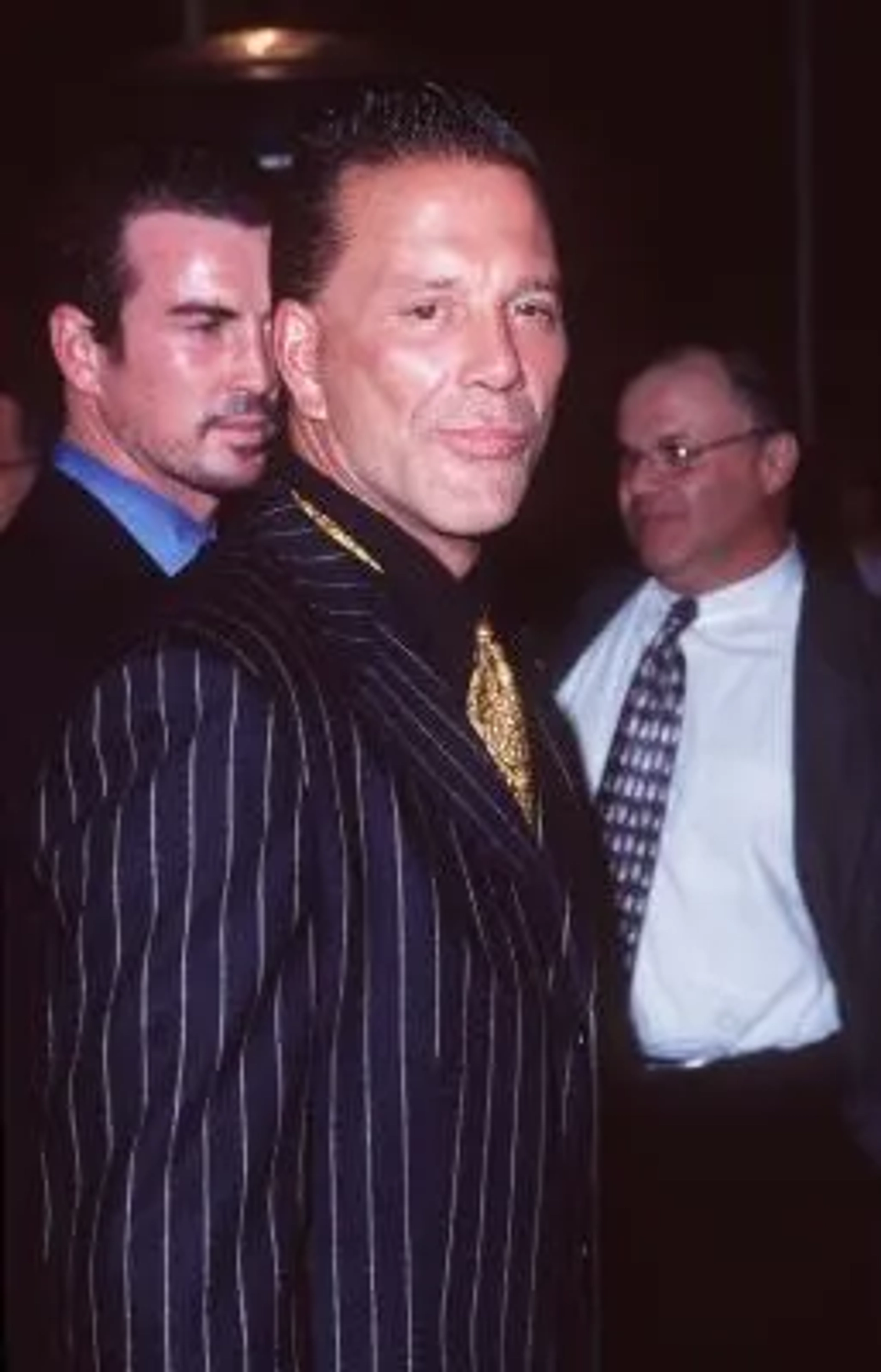 Mickey Rourke at an event for The Rainmaker (1997)