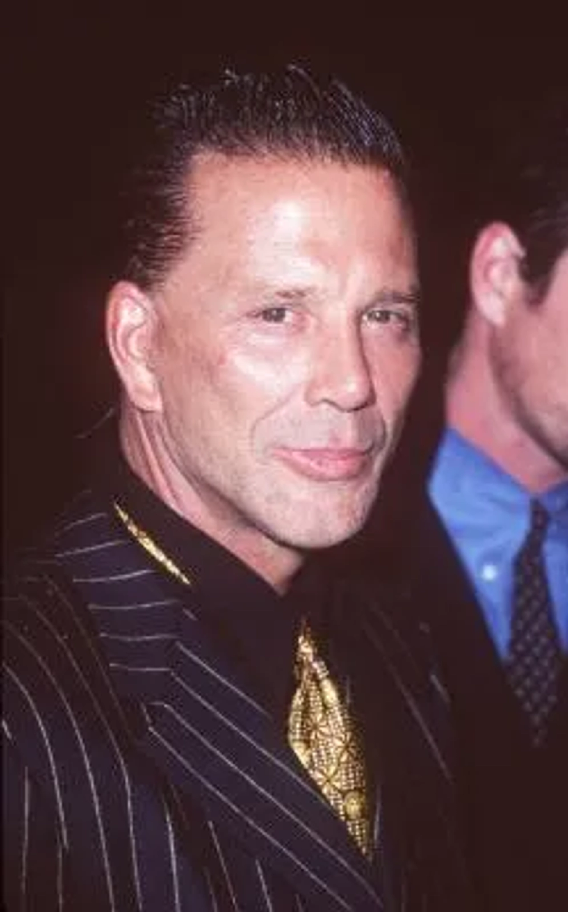 Mickey Rourke at an event for The Rainmaker (1997)