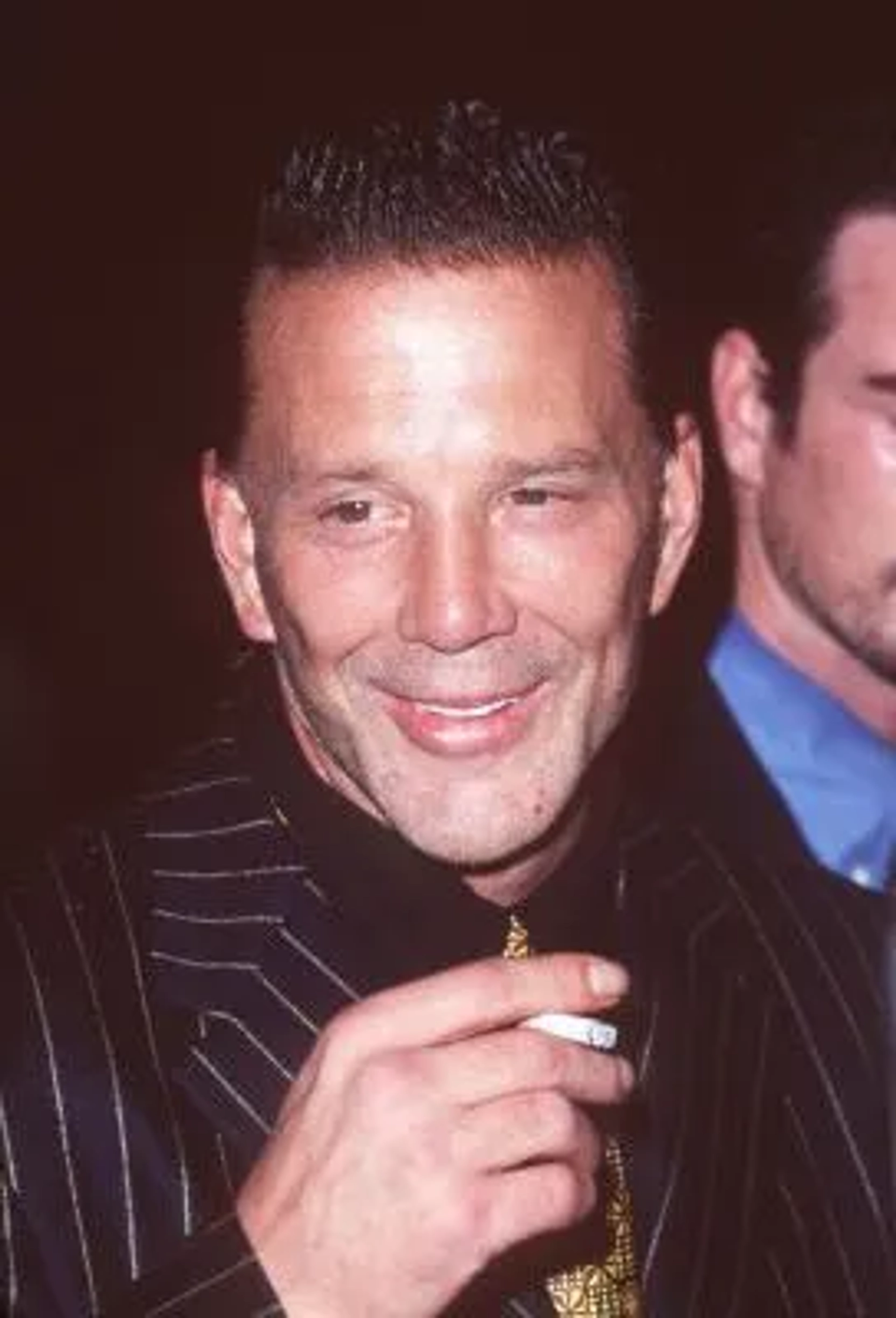 Mickey Rourke at an event for The Rainmaker (1997)