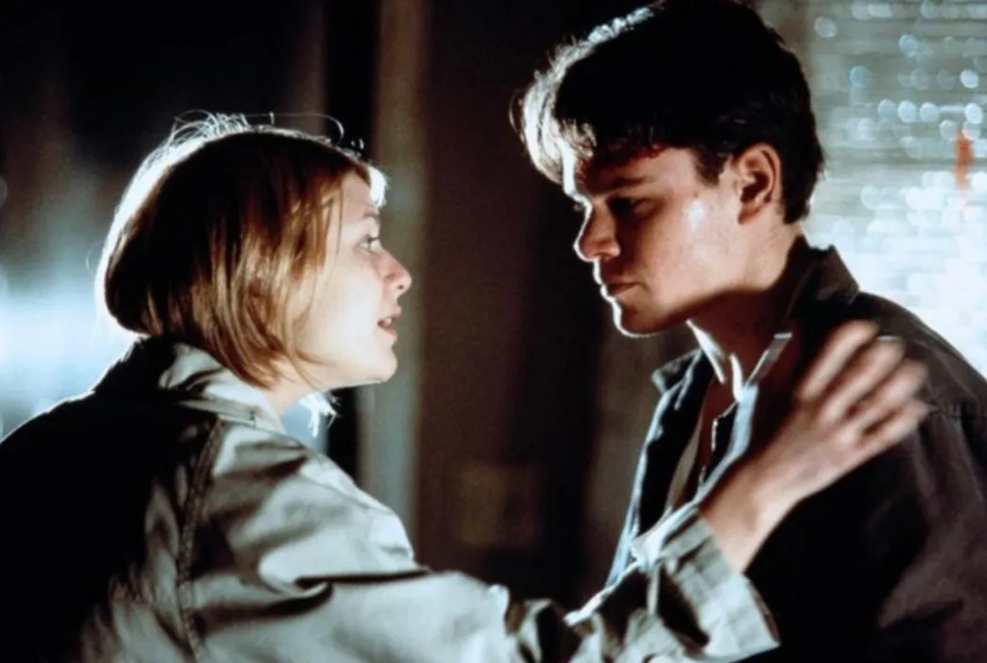 Claire Danes and Matt Damon in The Rainmaker (1997)