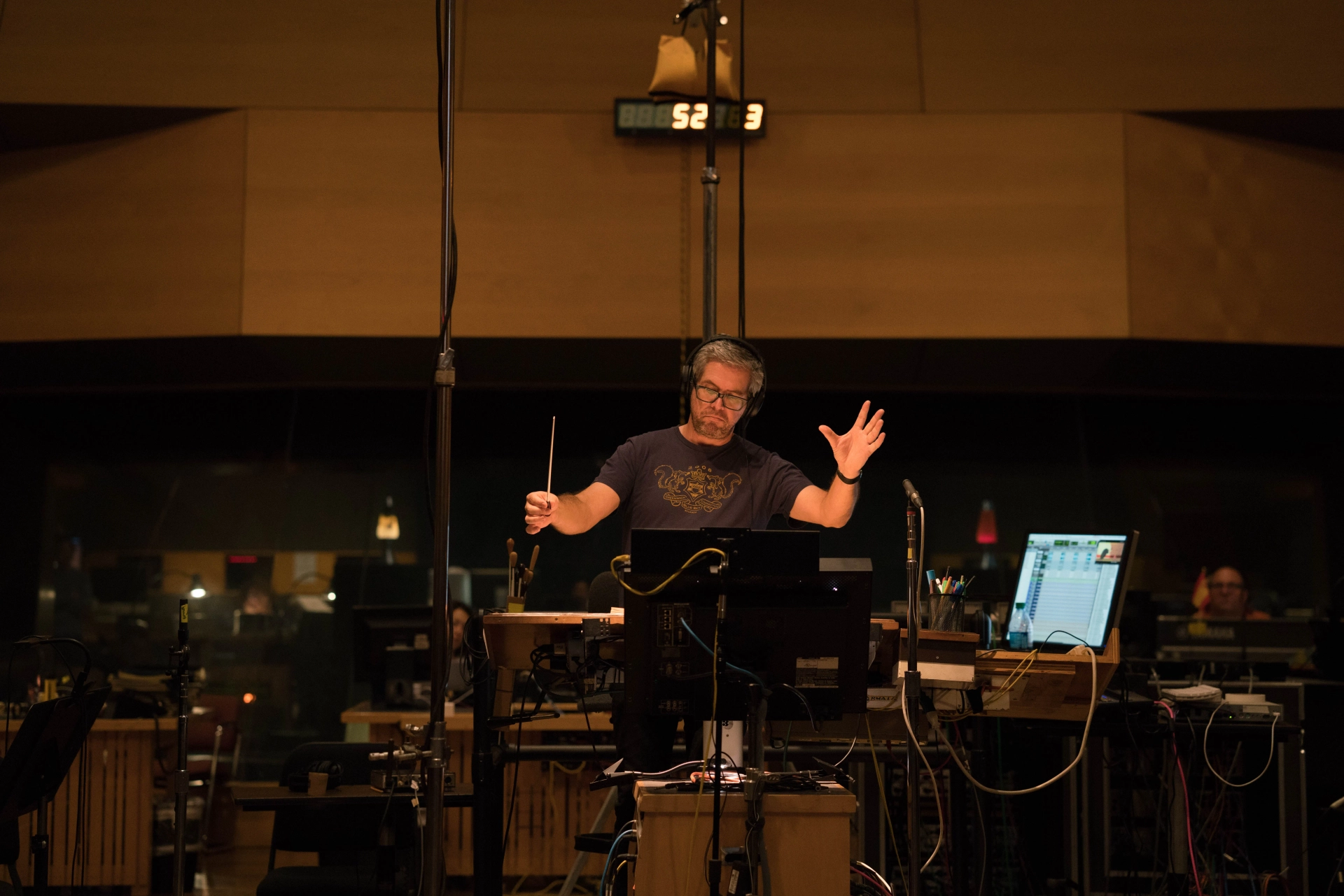 John Powell at Ferdinand Scoring Session