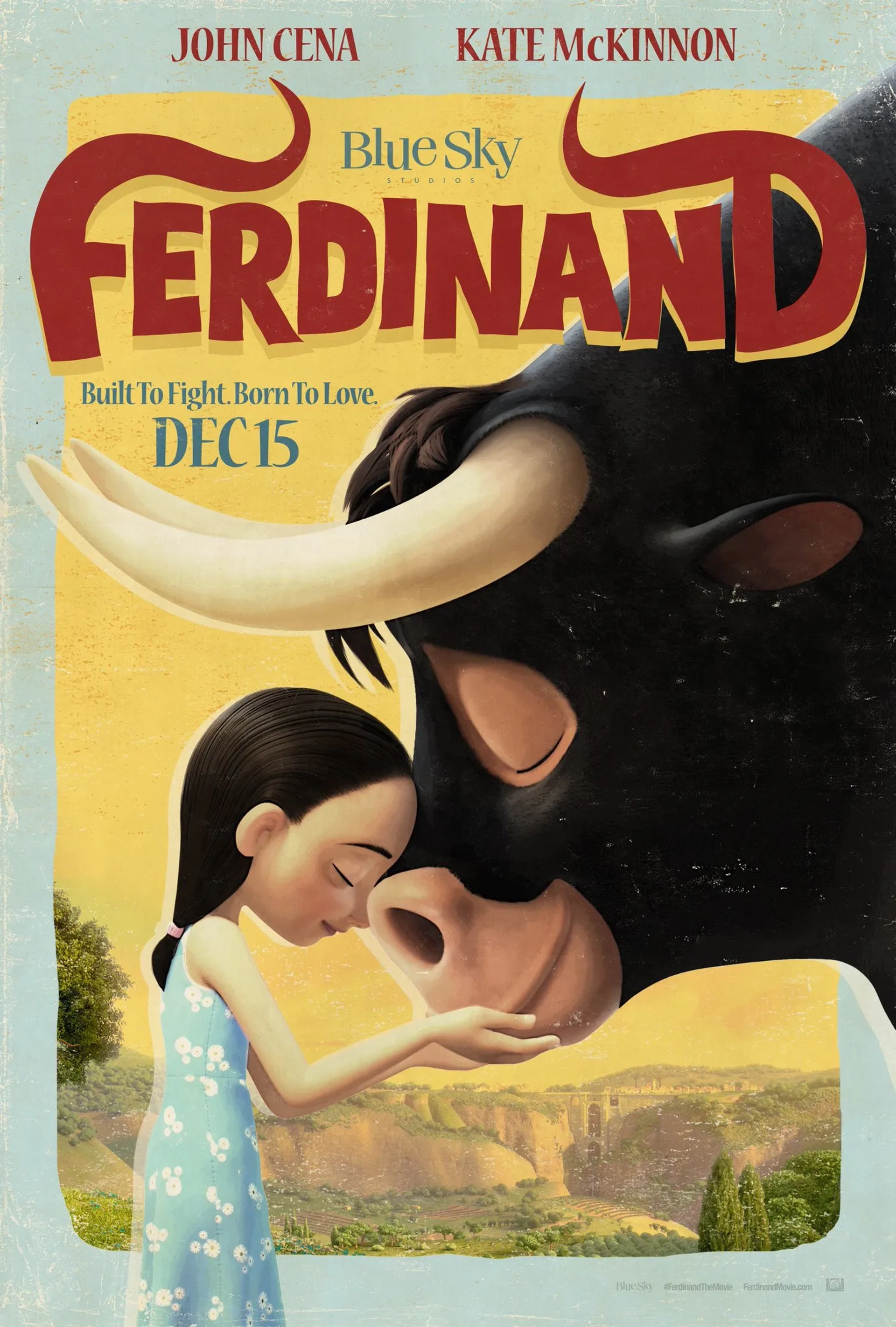 John Cena and Lily Day in Ferdinand (2017)