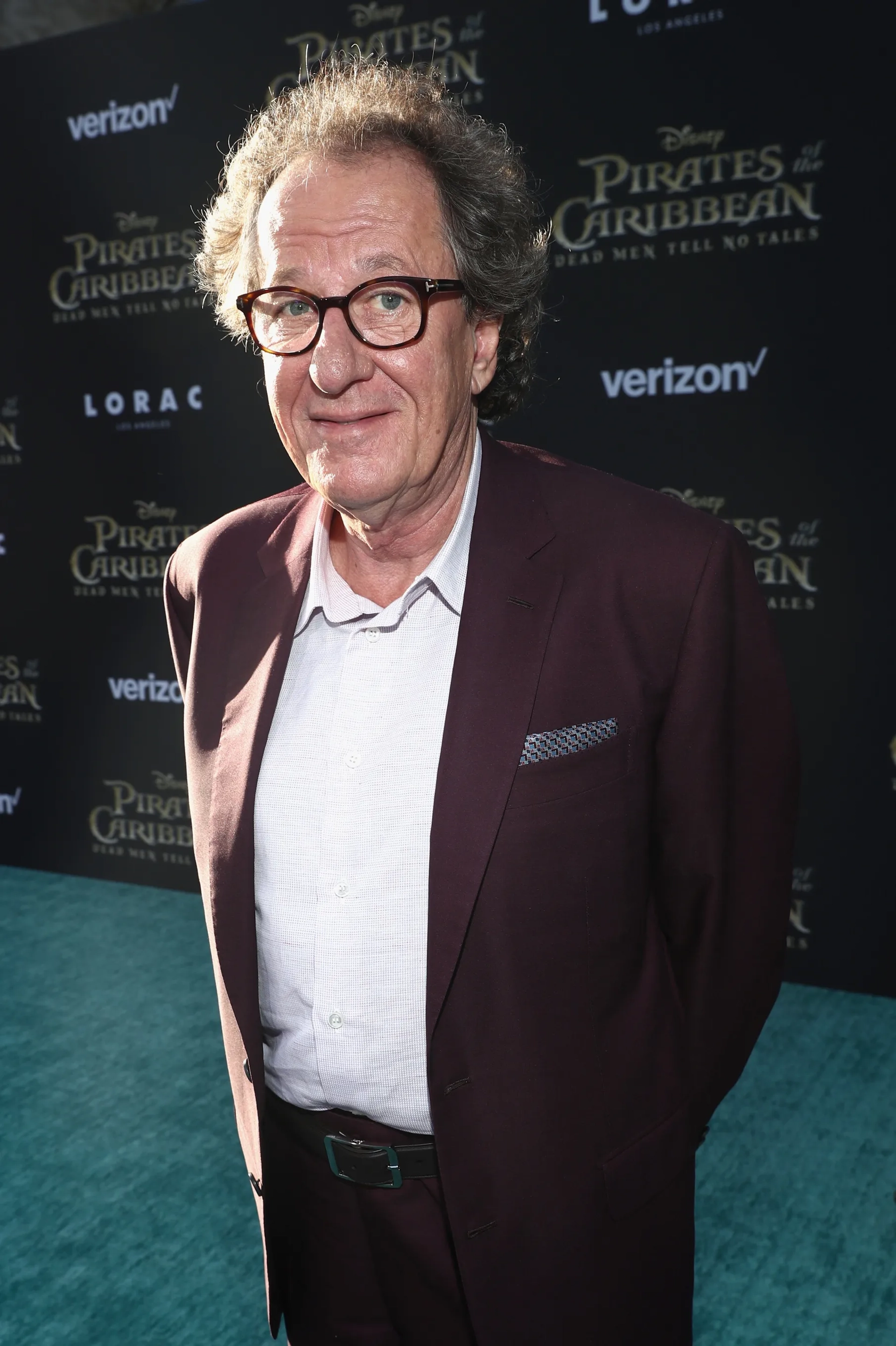 Geoffrey Rush at an event for Pirates of the Caribbean: Dead Men Tell No Tales (2017)