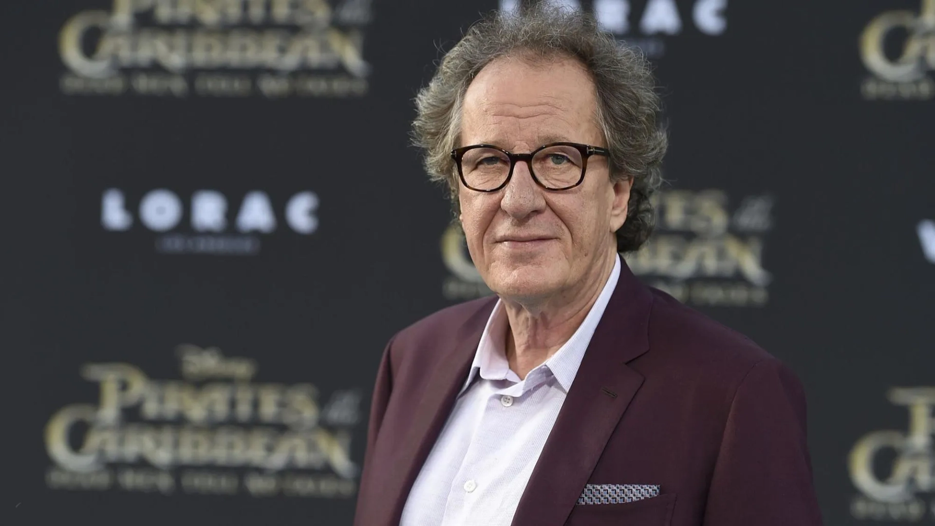 Geoffrey Rush at an event for Pirates of the Caribbean: Dead Men Tell No Tales (2017)