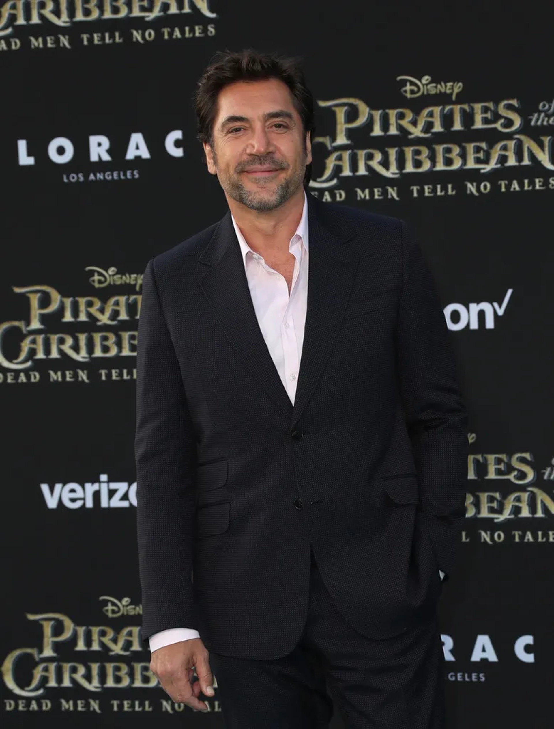 Javier Bardem at an event for Pirates of the Caribbean: Dead Men Tell No Tales (2017)