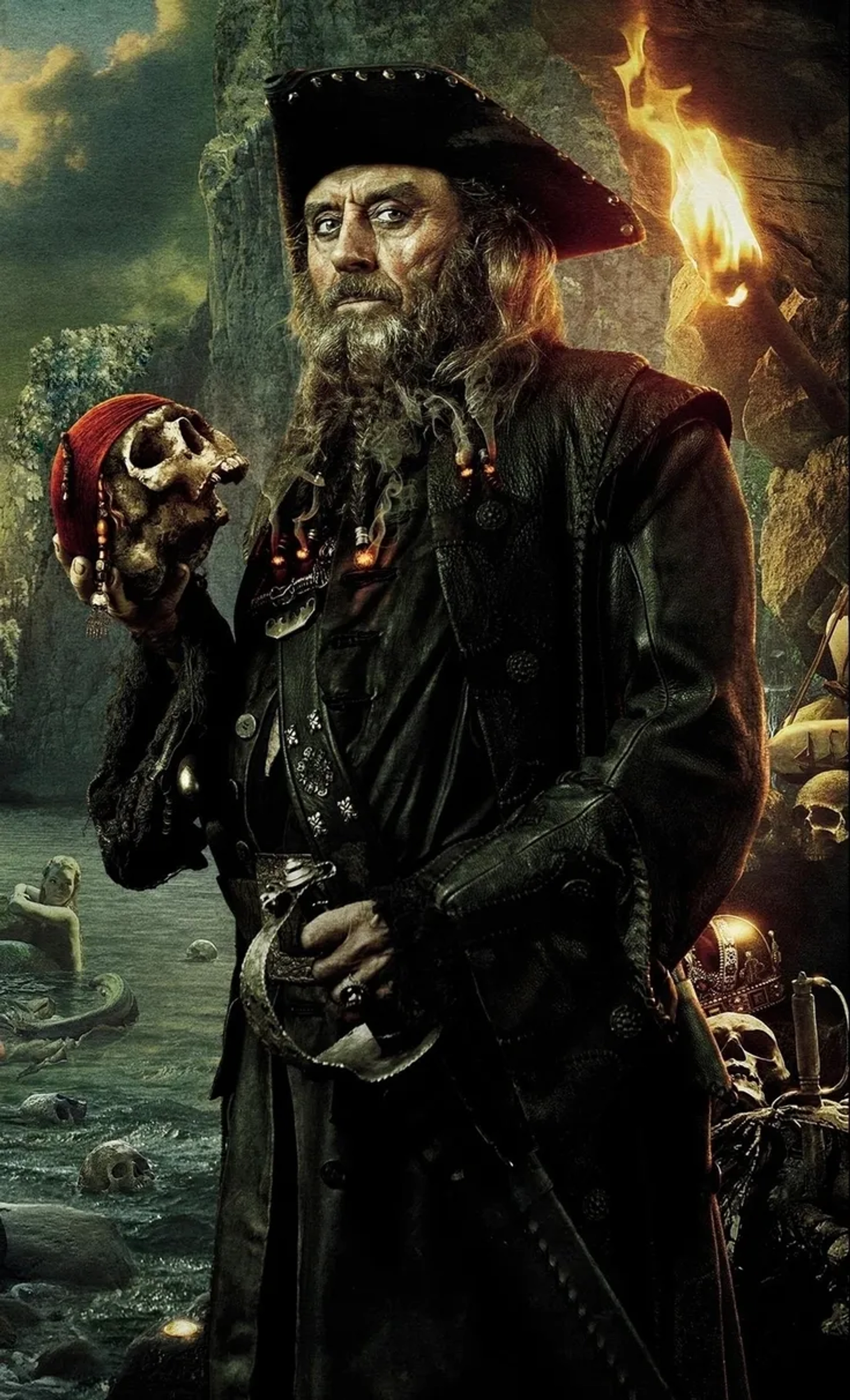 Ian McShane in Pirates of the Caribbean: On Stranger Tides (2011)