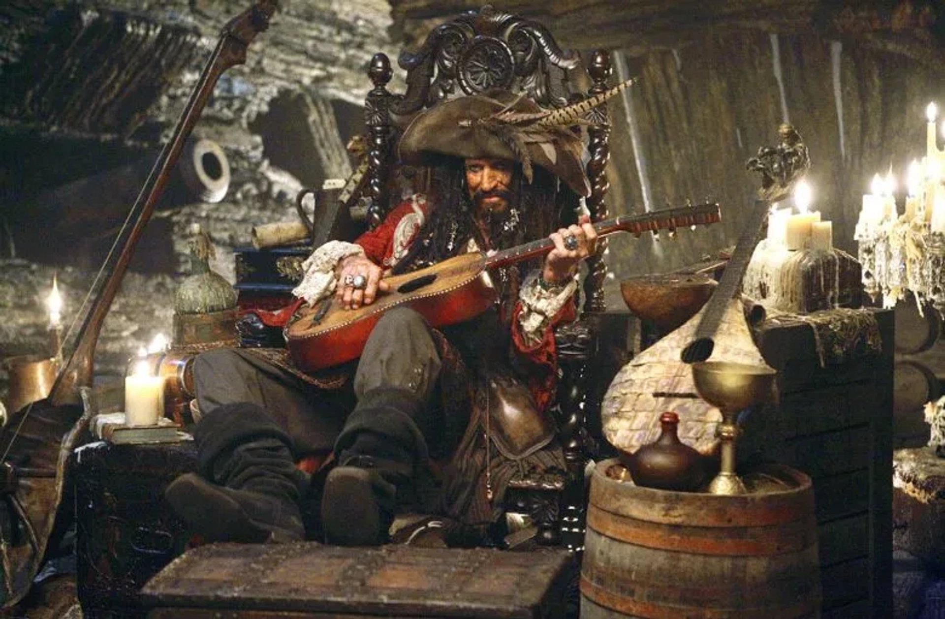 Keith Richards in Pirates of the Caribbean: At World's End (2007)