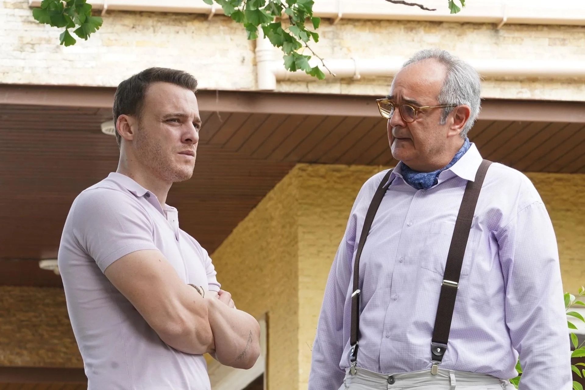 Serif Erol and Kerem Bürsin in If You Love (2023)