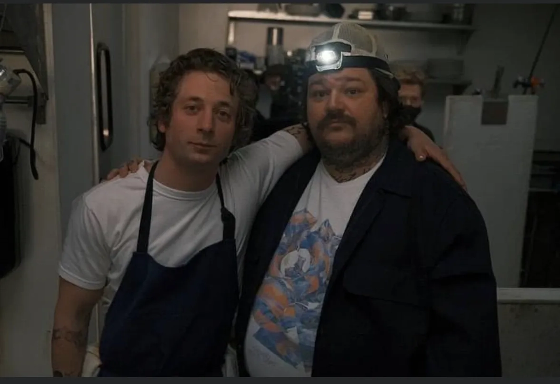 Jeremy Allen White and Matty Matheson in The Bear (2022)