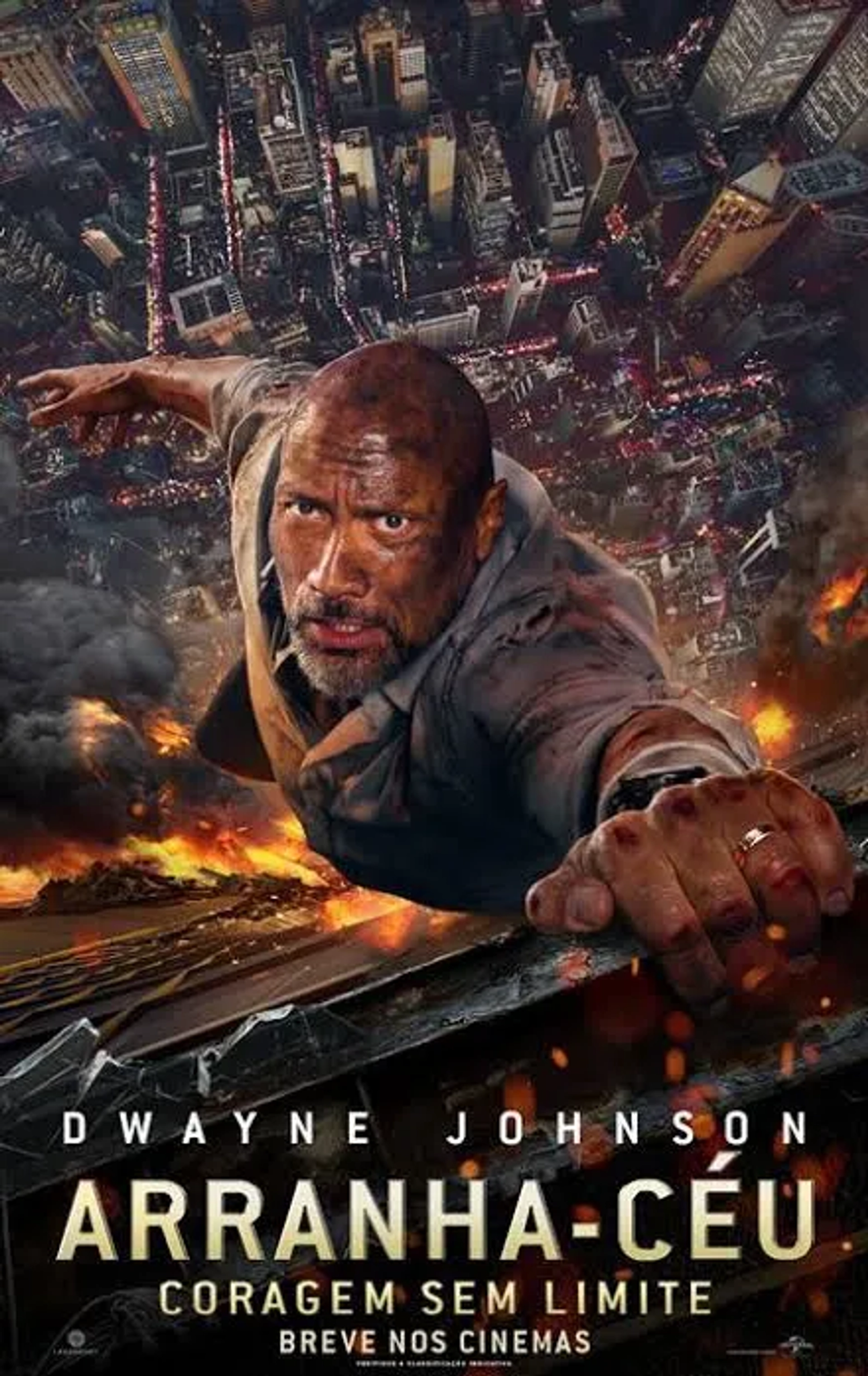 Dwayne Johnson in Skyscraper (2018)