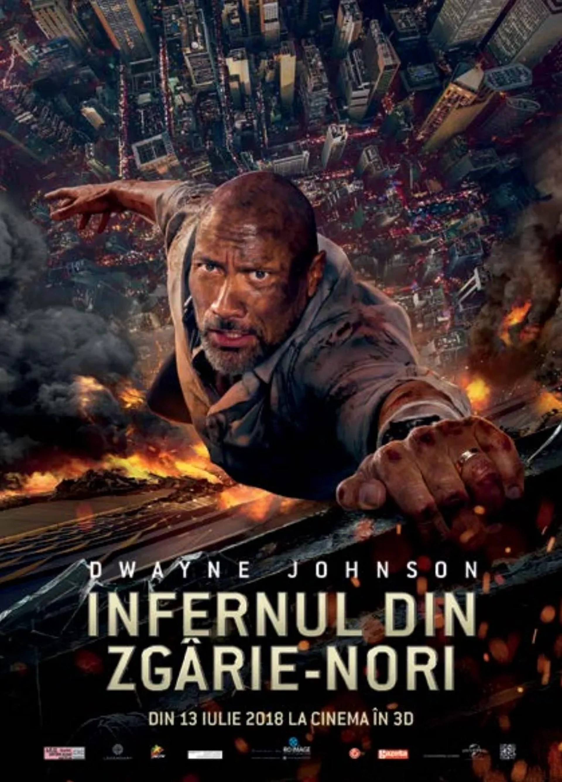 Dwayne Johnson in Skyscraper (2018)