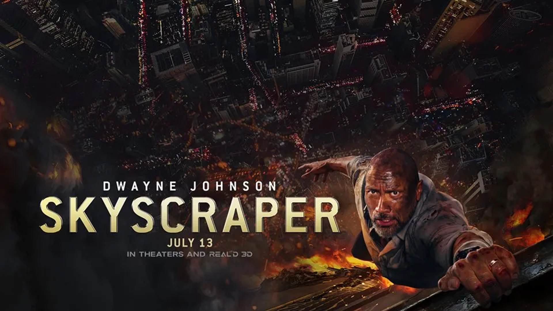 Dwayne Johnson in Skyscraper (2018)