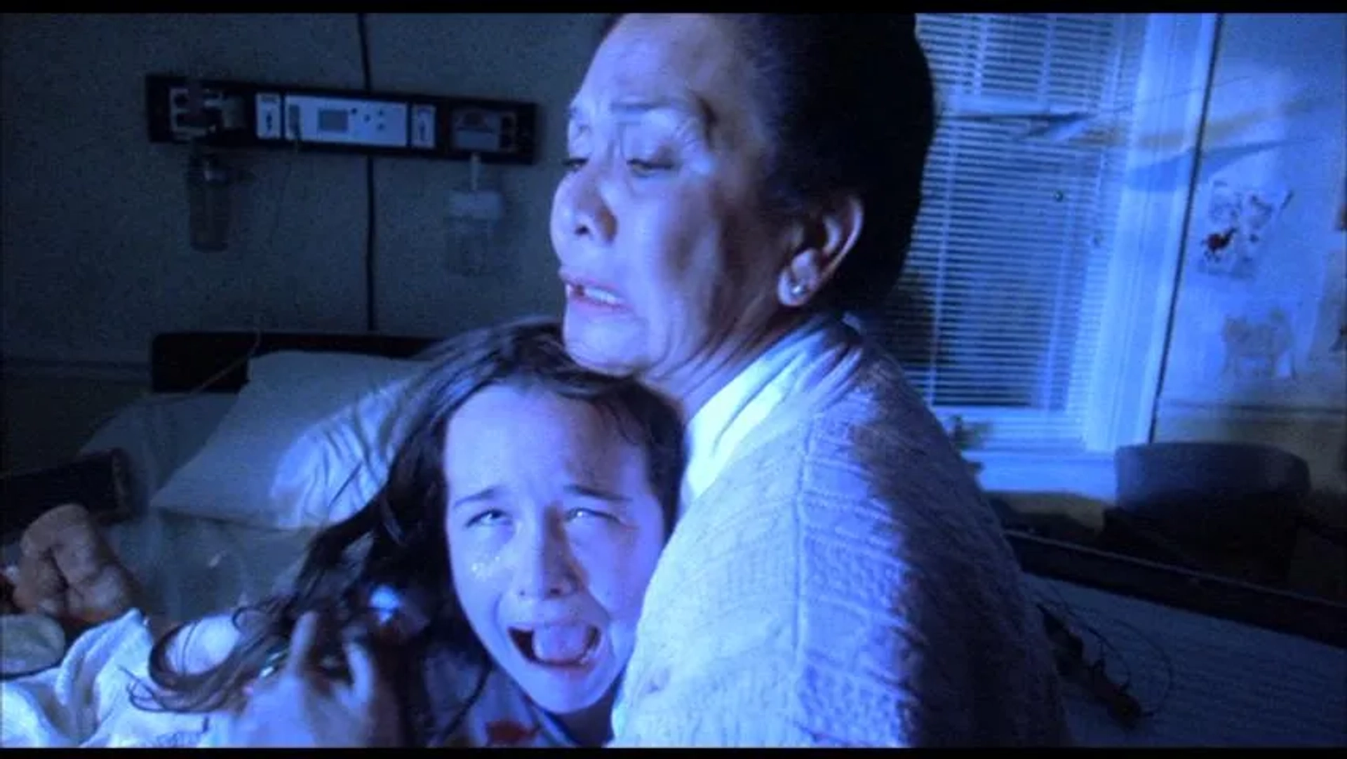 Betty Carvalho and Danielle Harris in Halloween 5: The Revenge of Michael Myers (1989)