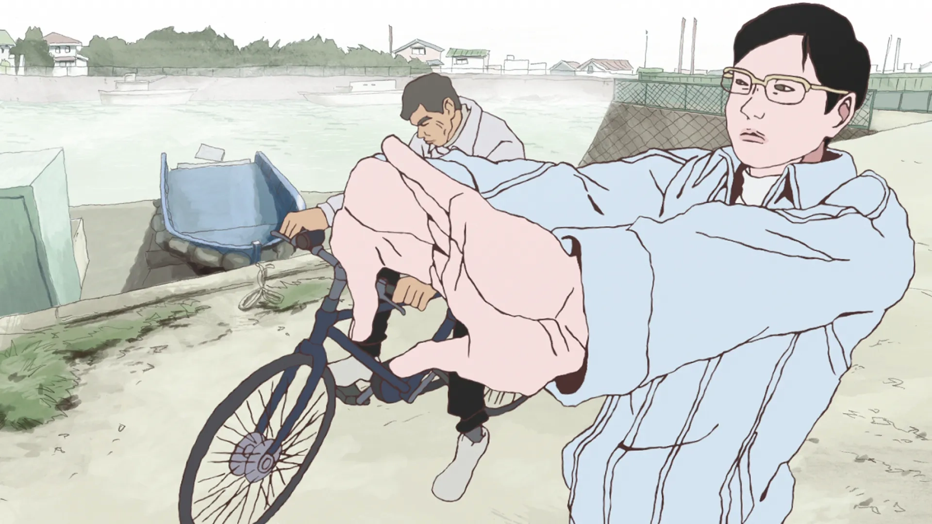 Yûsaku Yara and Kôki Uchiyama in Ping Pong the Animation (2014)