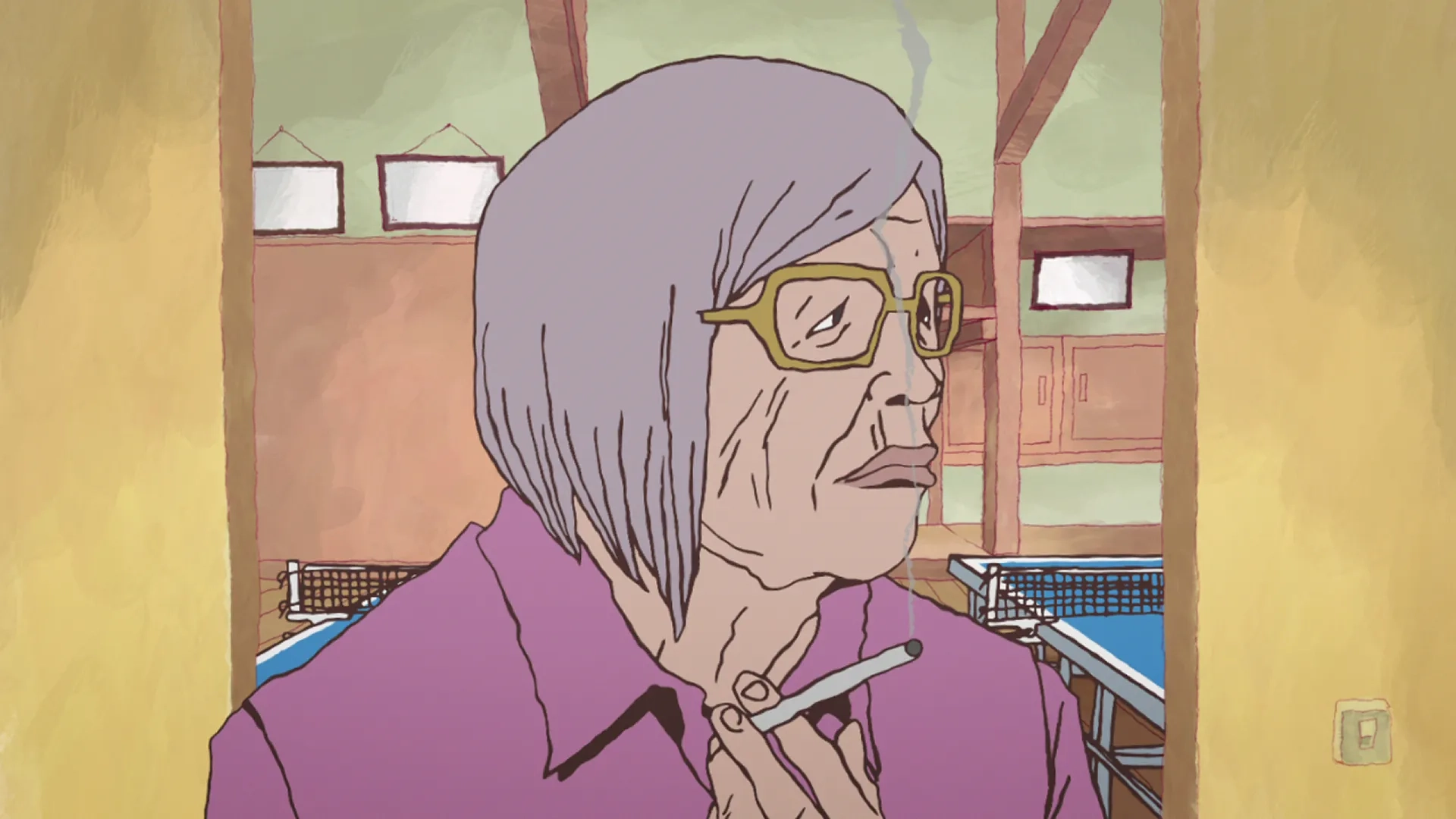 Masako Nozawa in Ping Pong the Animation (2014)