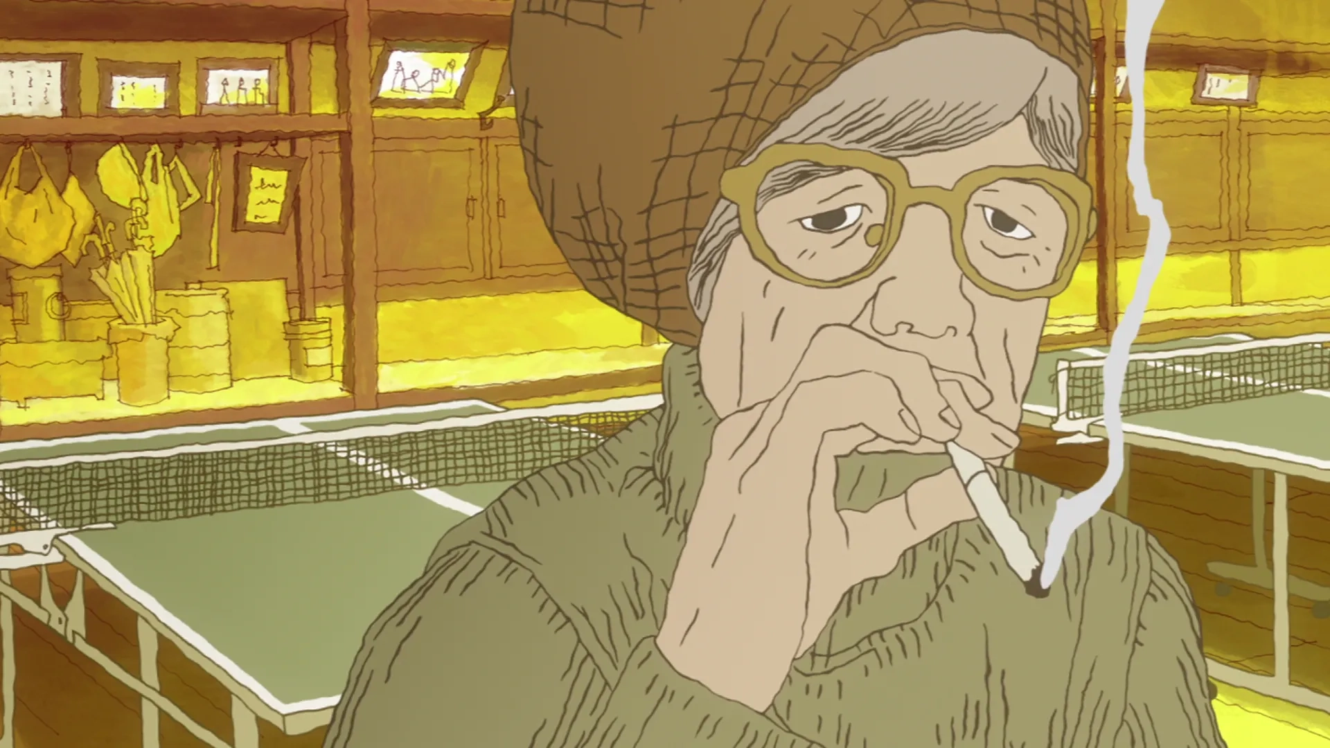 Masako Nozawa in Ping Pong the Animation (2014)