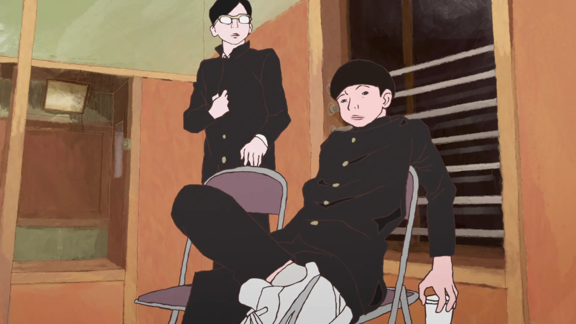 Kôki Uchiyama and Fukujurou Katayama in Ping Pong the Animation (2014)