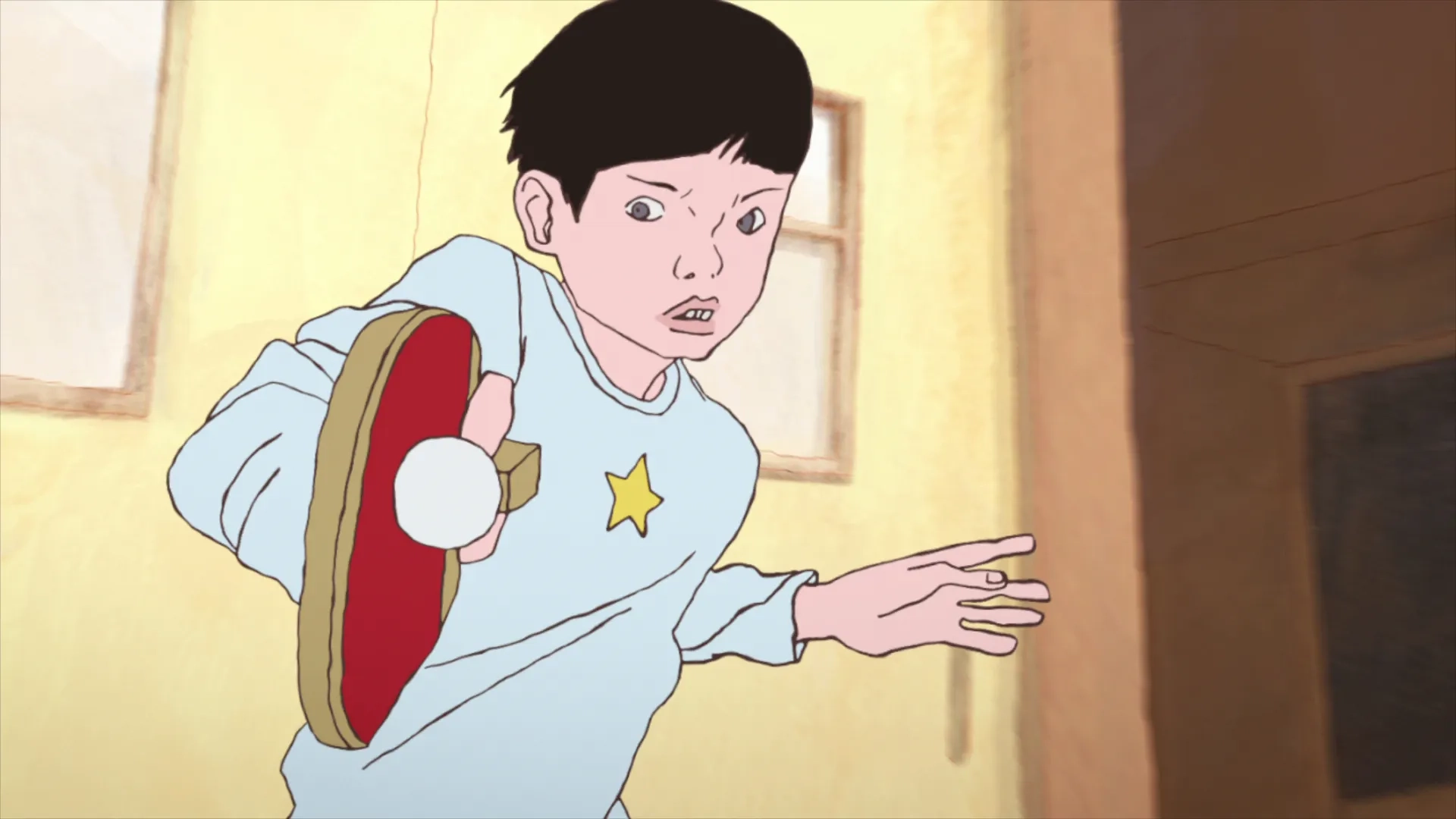 Fukujurou Katayama in Ping Pong the Animation (2014)