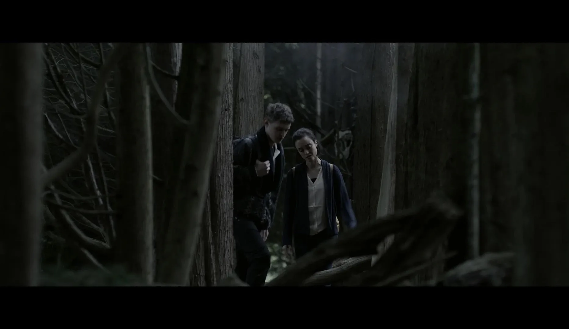 Nikolai Leon and Paula Coiz in Winnie-the-Pooh: Blood and Honey (2023)