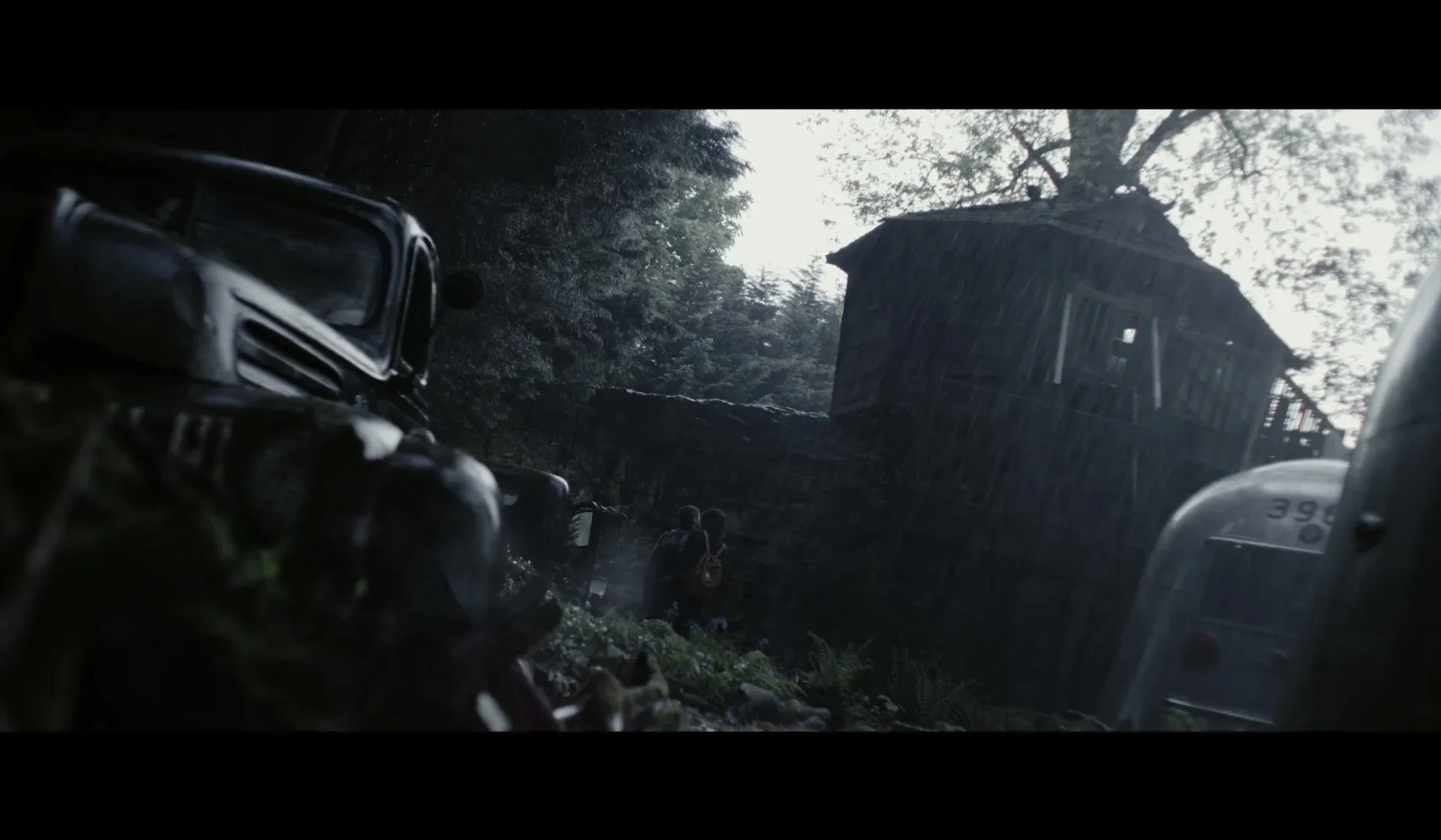 Nikolai Leon and Paula Coiz in Winnie-the-Pooh: Blood and Honey (2023)