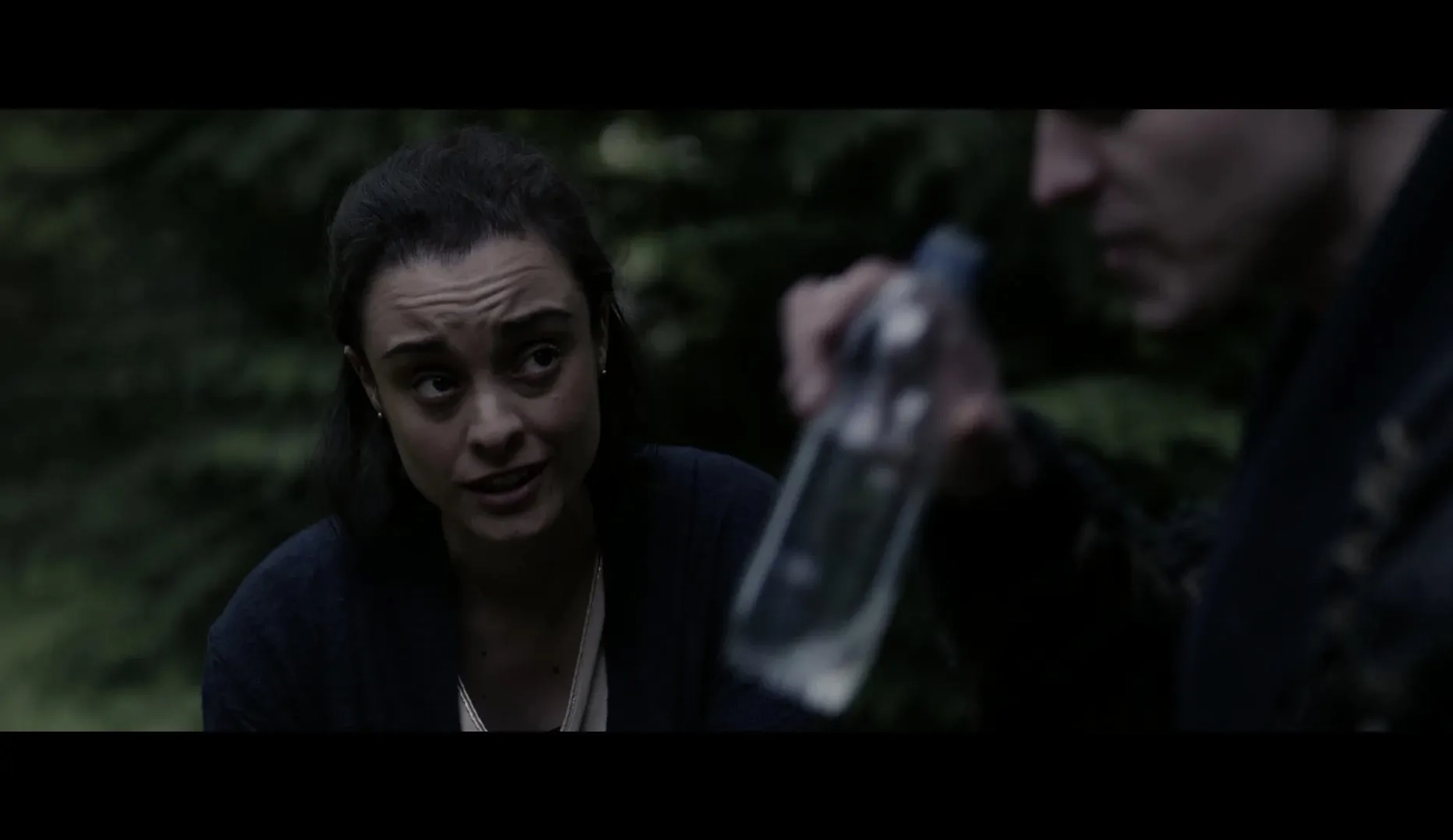 Nikolai Leon and Paula Coiz in Winnie-the-Pooh: Blood and Honey (2023)