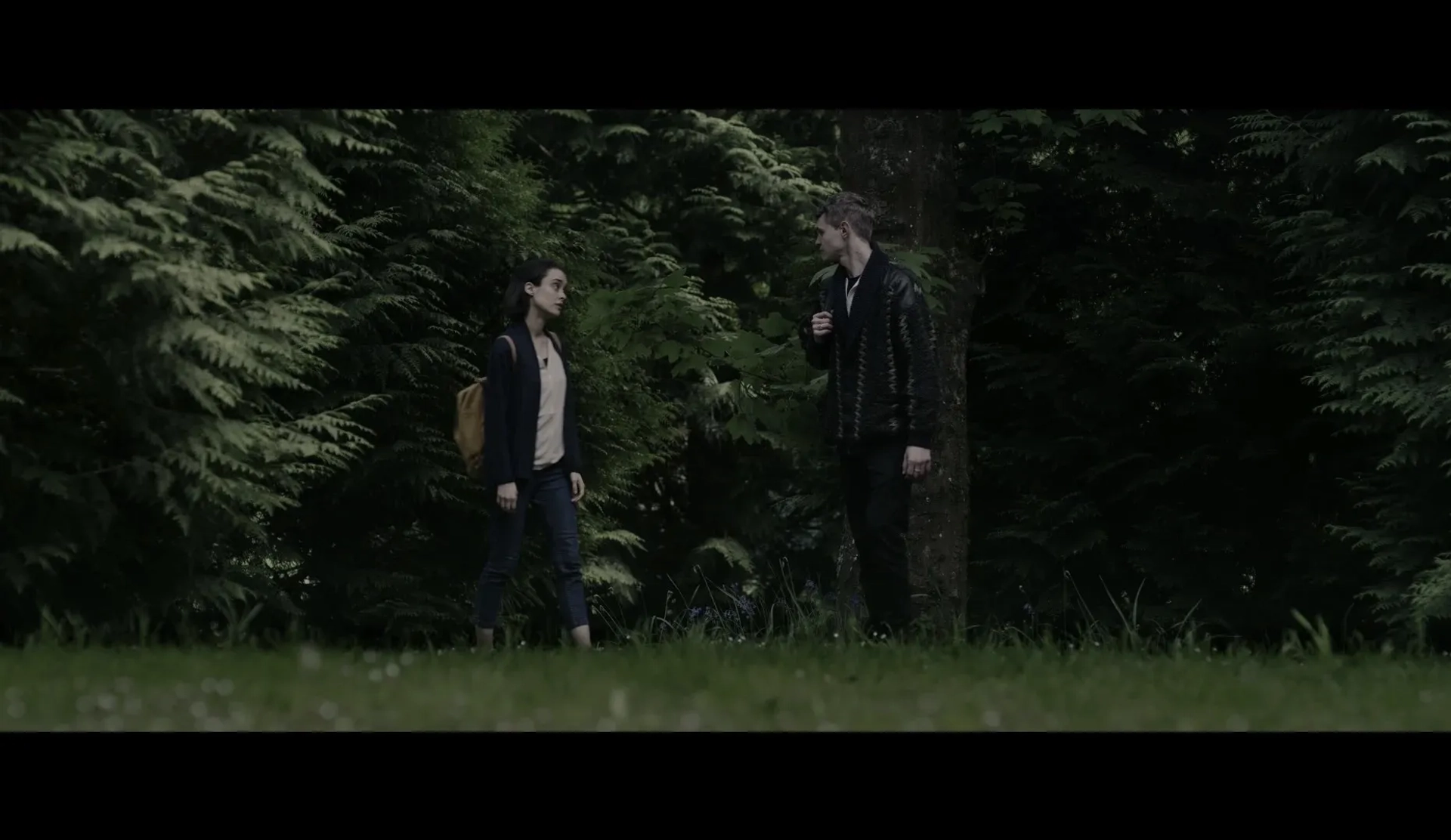 Nikolai Leon and Paula Coiz in Winnie-the-Pooh: Blood and Honey (2023)