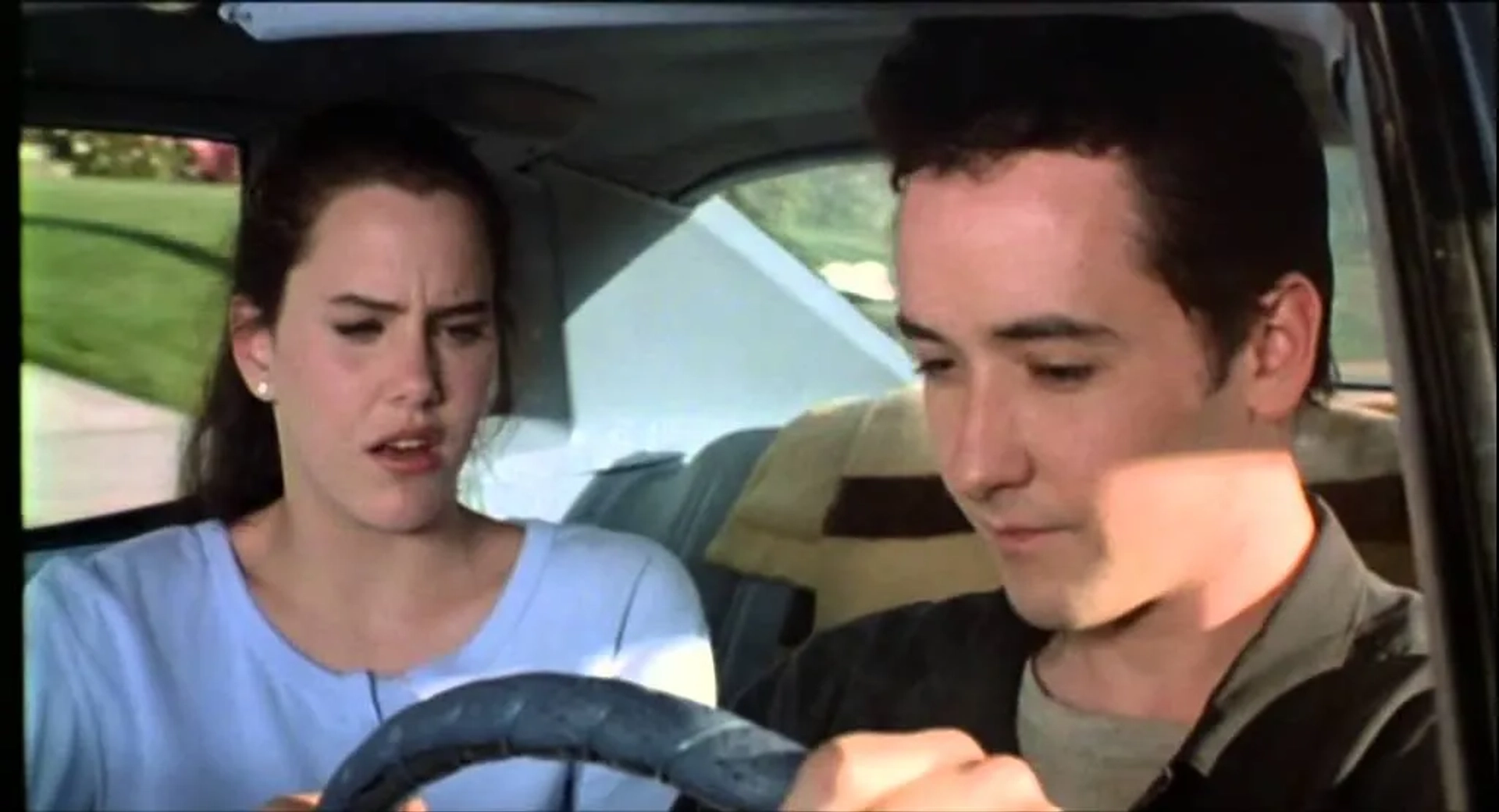 John Cusack and Ione Skye in Say Anything (1989)