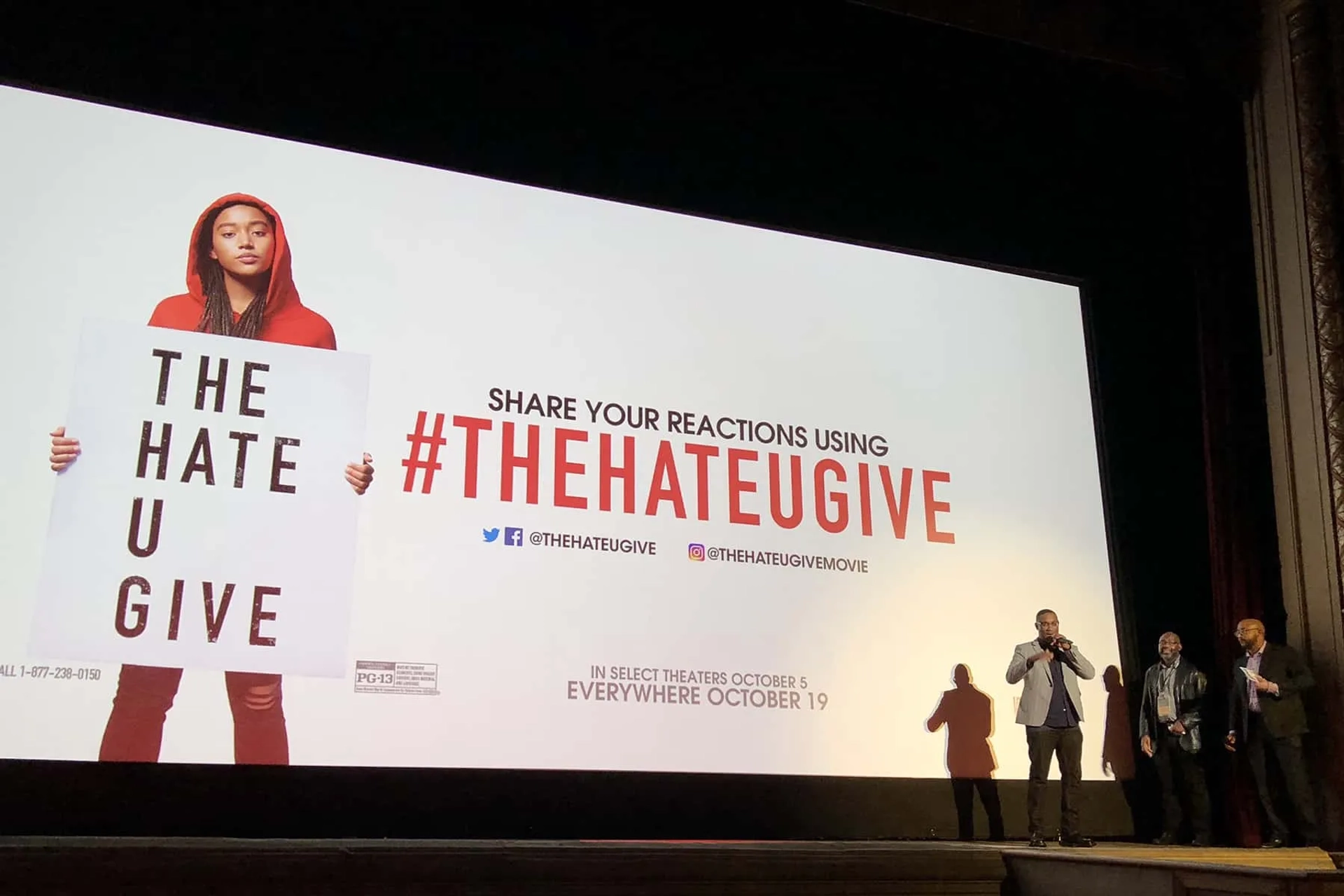 George Tillman Jr. at an event for The Hate U Give (2018)