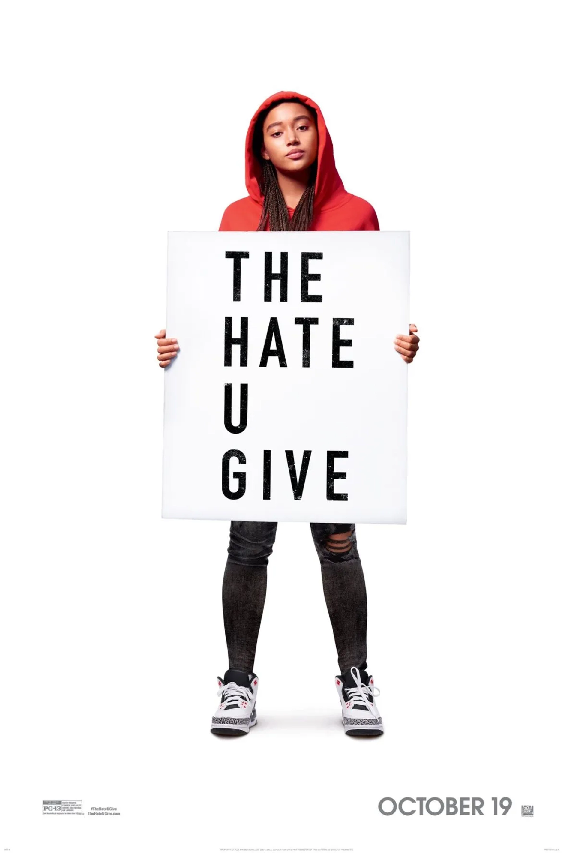 Amandla Stenberg in The Hate U Give (2018)