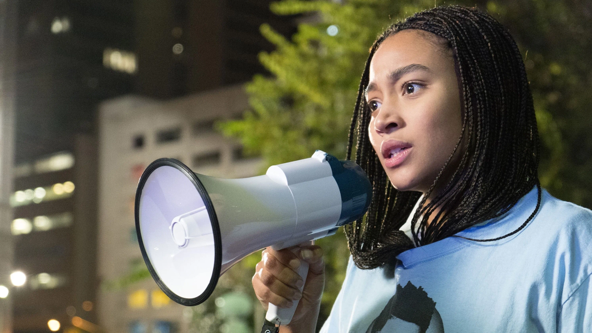 Amandla Stenberg in The Hate U Give (2018)