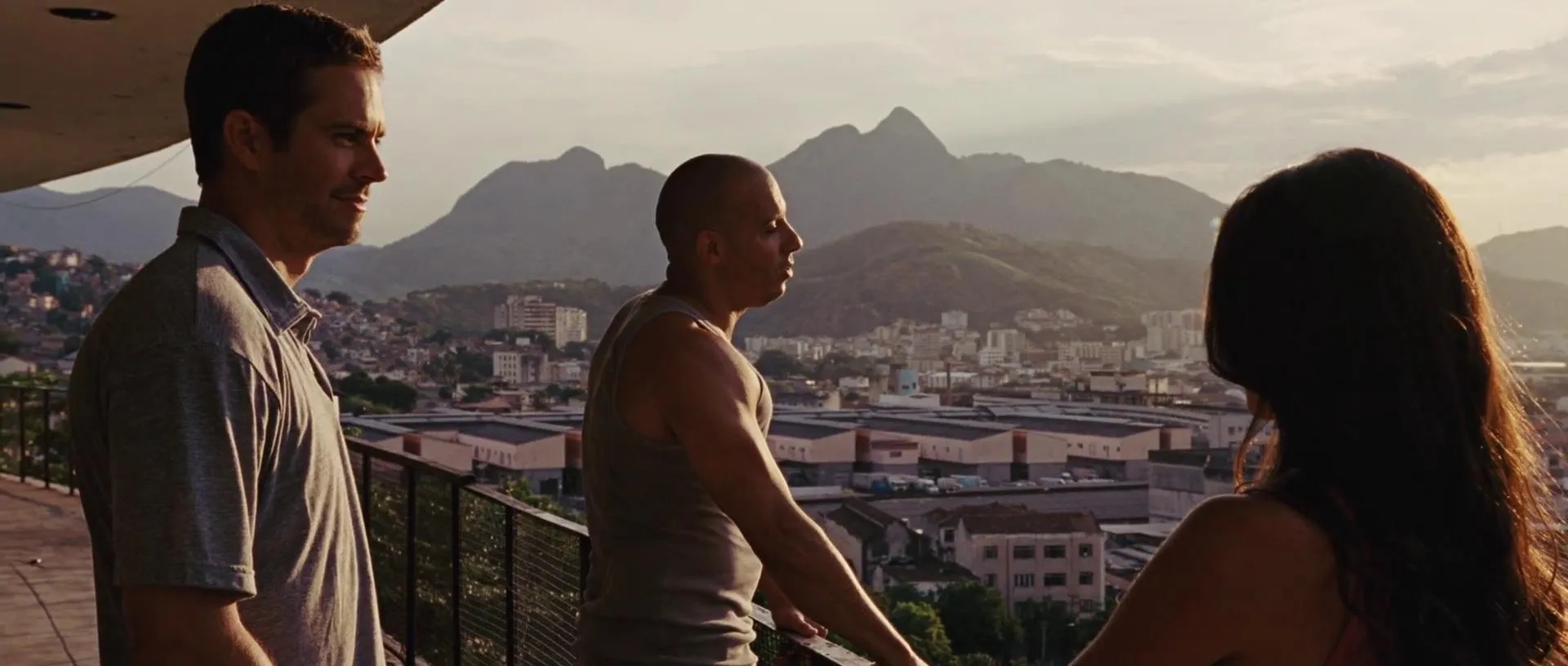 Vin Diesel, Jordana Brewster, and Paul Walker in Fast Five (2011)